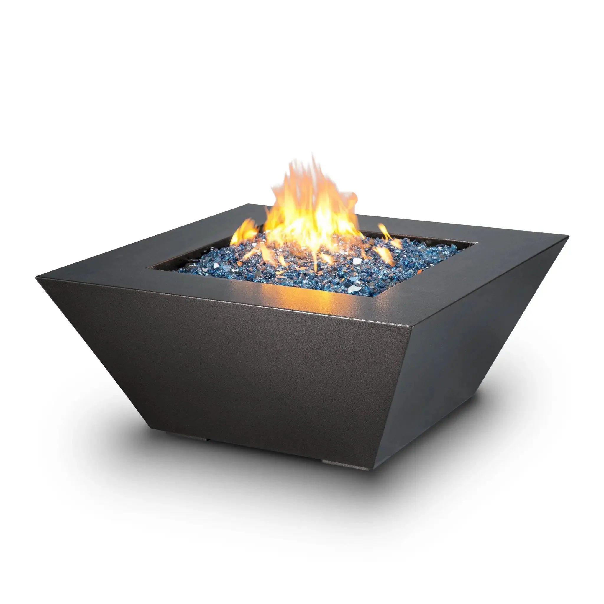 Starfire Designs Steel Mill Gas Fire Pit with Slide Out LPT Drawer - Image 5