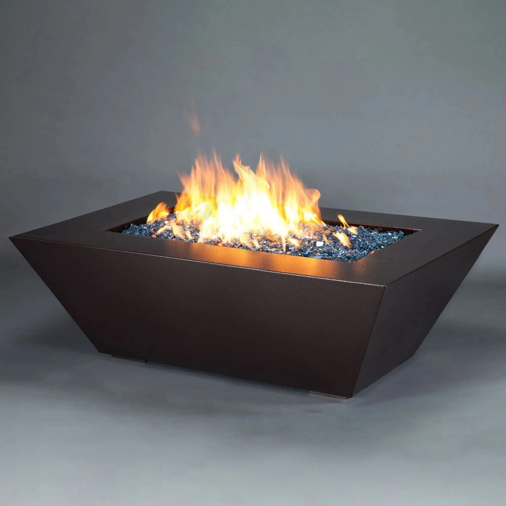 Starfire Designs Steel Mill Gas Fire Pit with Slide Out LPT Drawer - Image 50