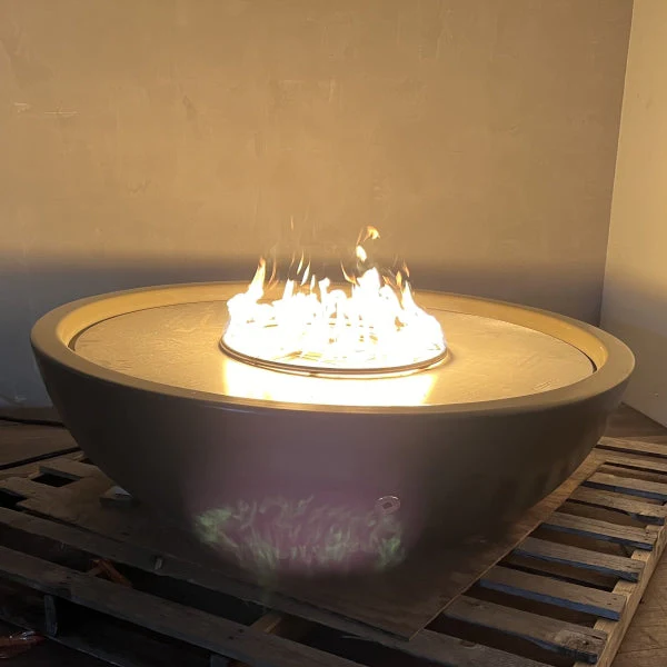 The Outdoor Plus 60" Sedona Concrete Gas Fire Pit (Chestnut) - Clearance - Image 8
