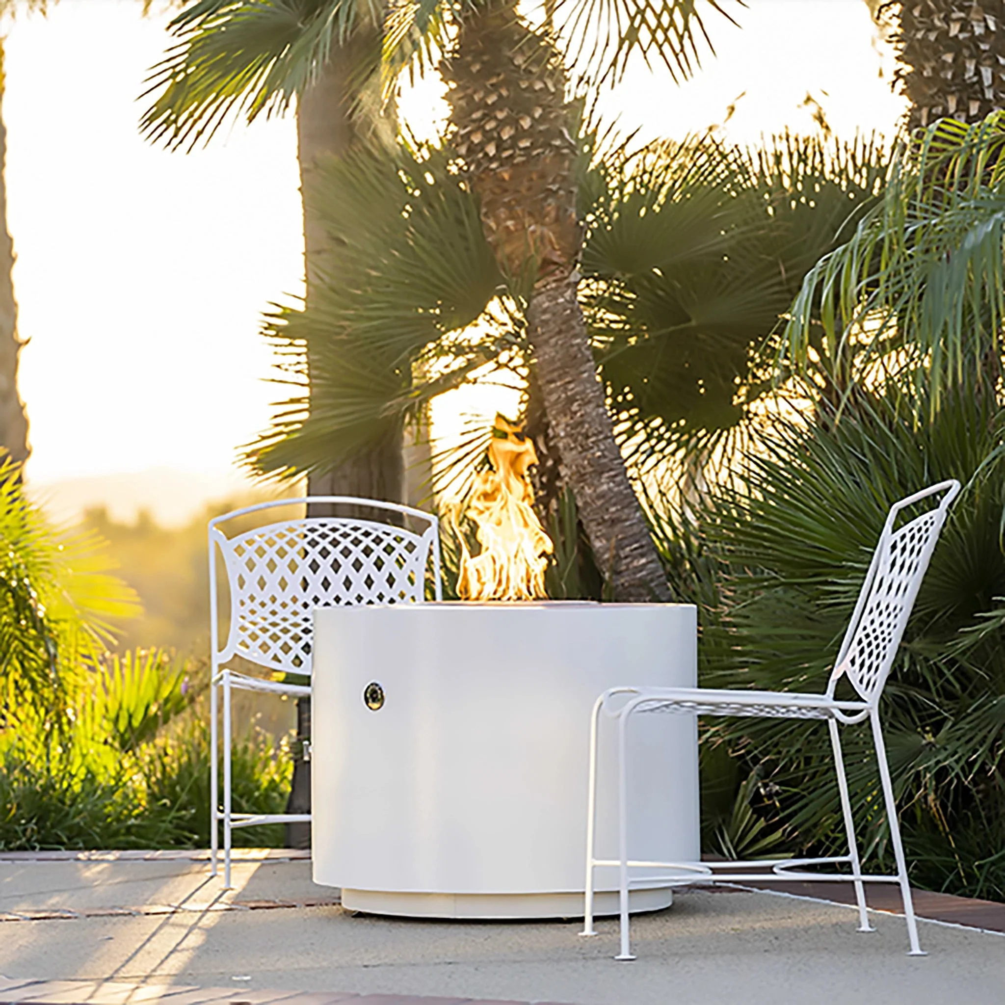 The Outdoor Plus 42" Beverly Steel Gas Fire Pit - Image 2