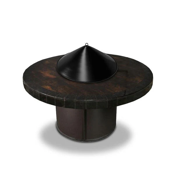 The Outdoor Plus Black Aluminum Cone Cover & Heat Reflector - Image 4