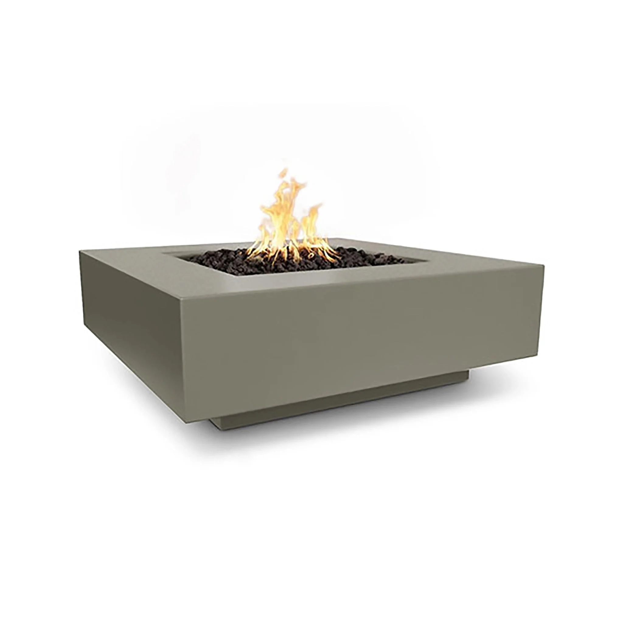 The Outdoor Plus 36" Cabo Square Concrete Gas Fire Pit - Image 3