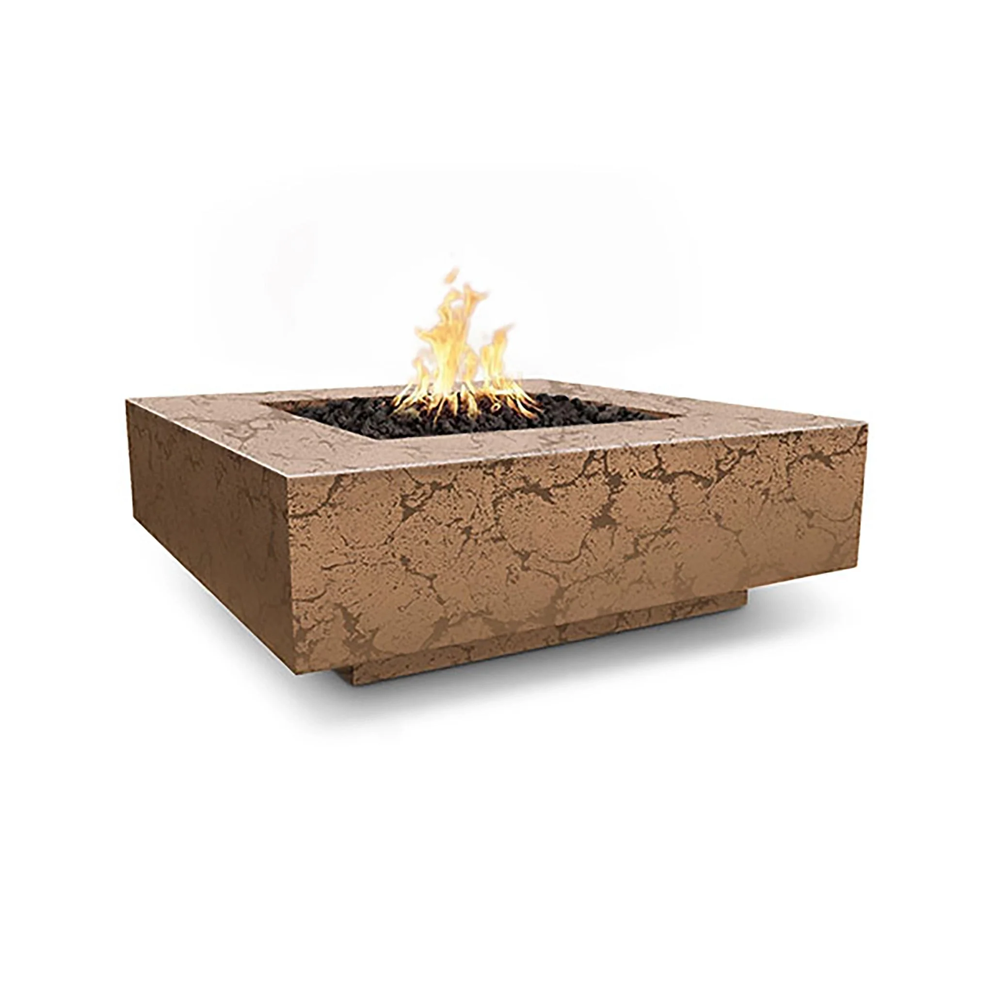 The Outdoor Plus 36" Cabo Square Concrete Gas Fire Pit - Image 9