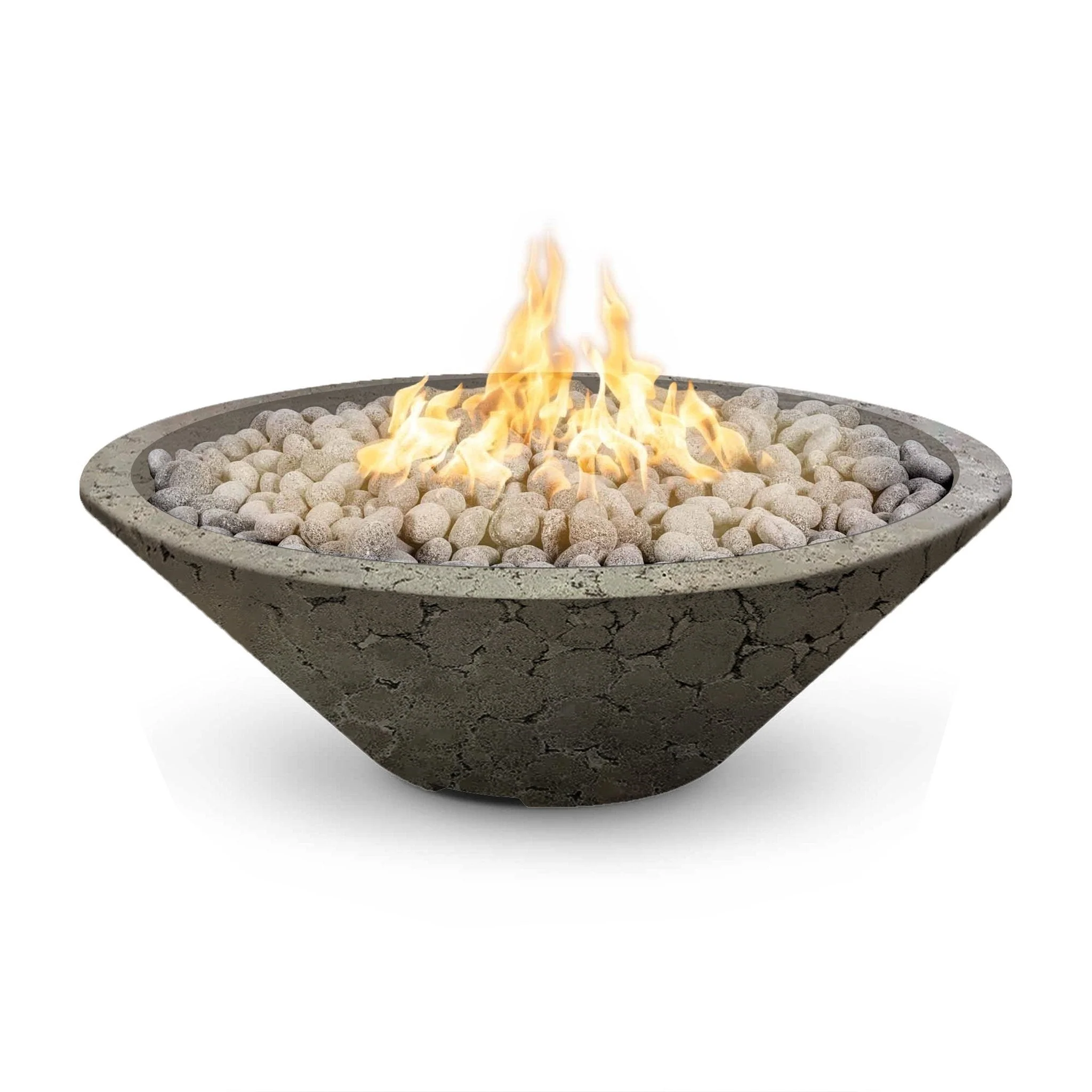 The Outdoor Plus 60" Cazo Concrete Gas Fire Pit - Image 11