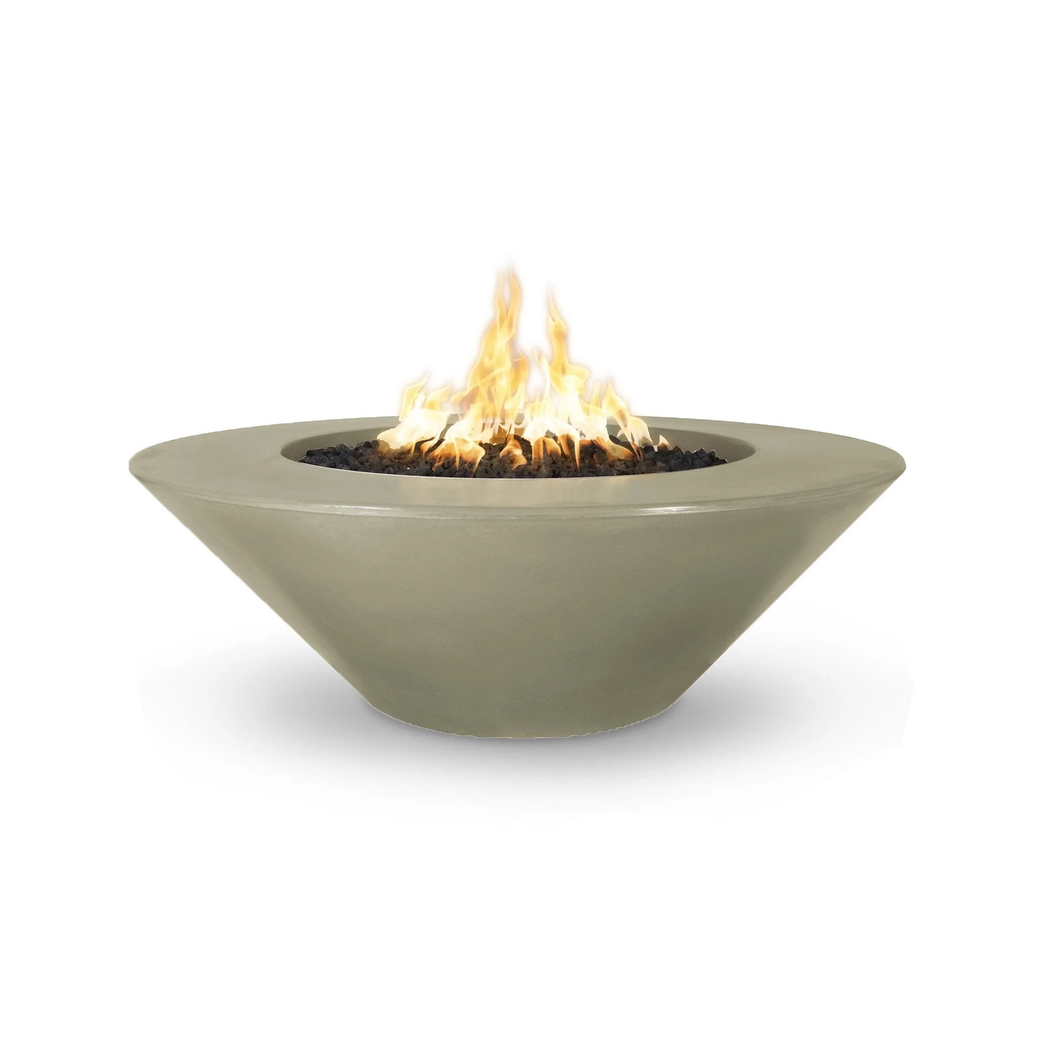 The Outdoor Plus 60" Cazo Wide Ledge Concrete Gas Fire Pit - Image 10
