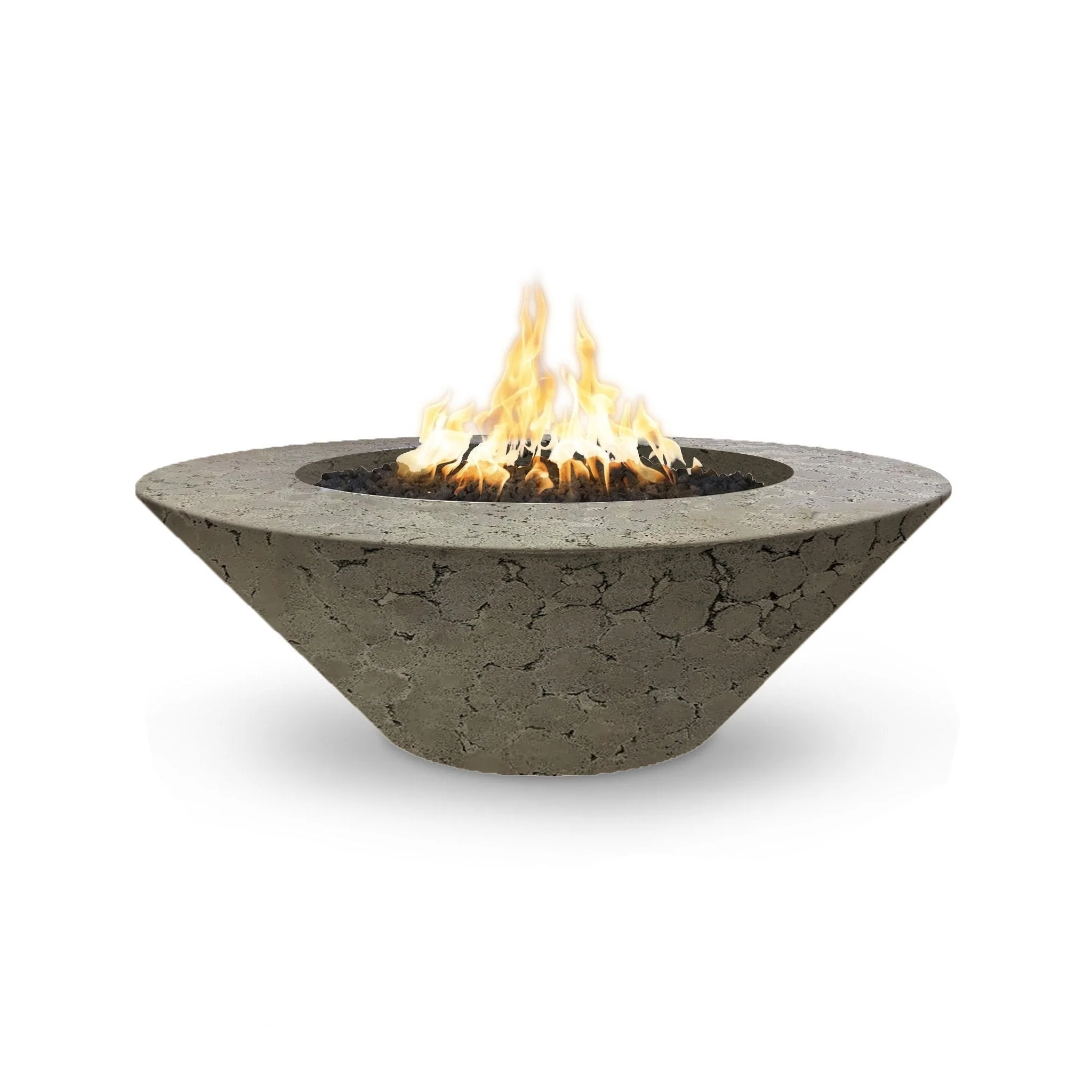 The Outdoor Plus 60" Cazo Wide Ledge Concrete Gas Fire Pit - Image 12