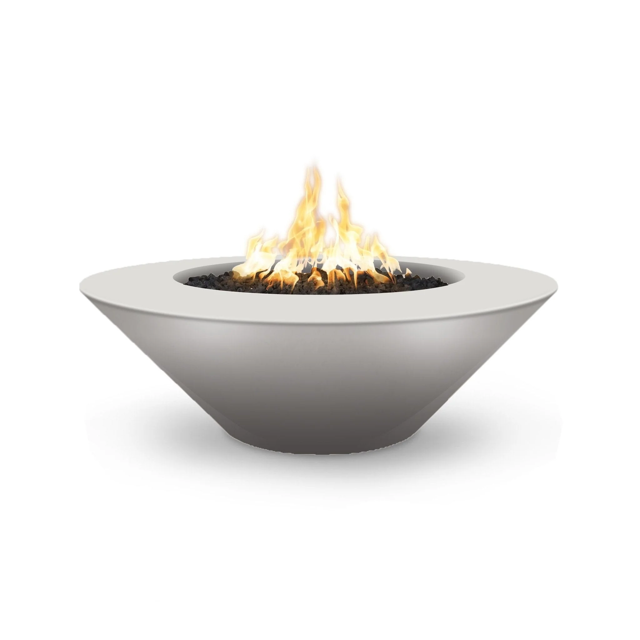 The Outdoor Plus 60" Cazo Wide Ledge Concrete Gas Fire Pit - Image 15