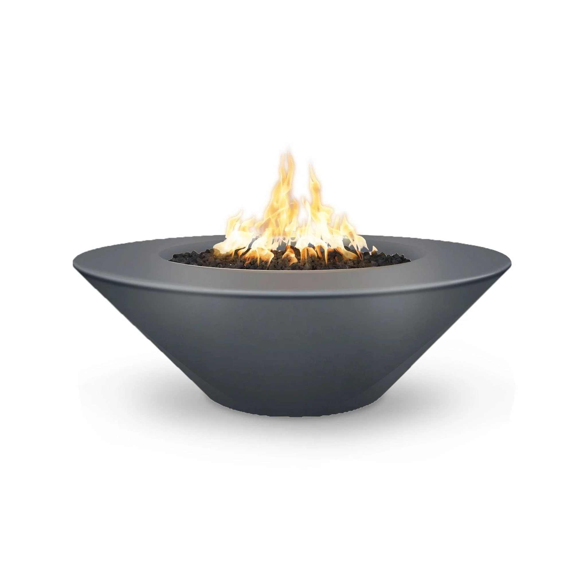 The Outdoor Plus 60" Cazo Wide Ledge Concrete Gas Fire Pit - Image 16