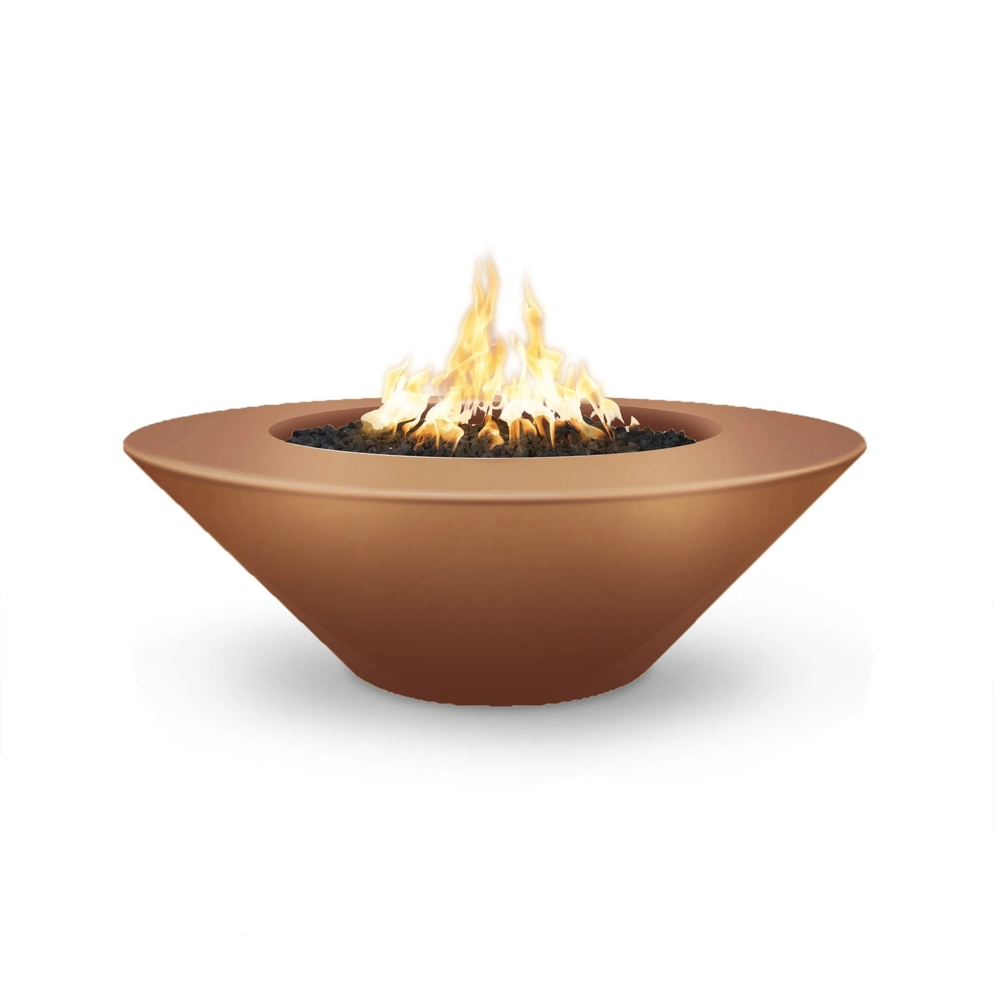 The Outdoor Plus 60" Cazo Wide Ledge Concrete Gas Fire Pit - Image 19