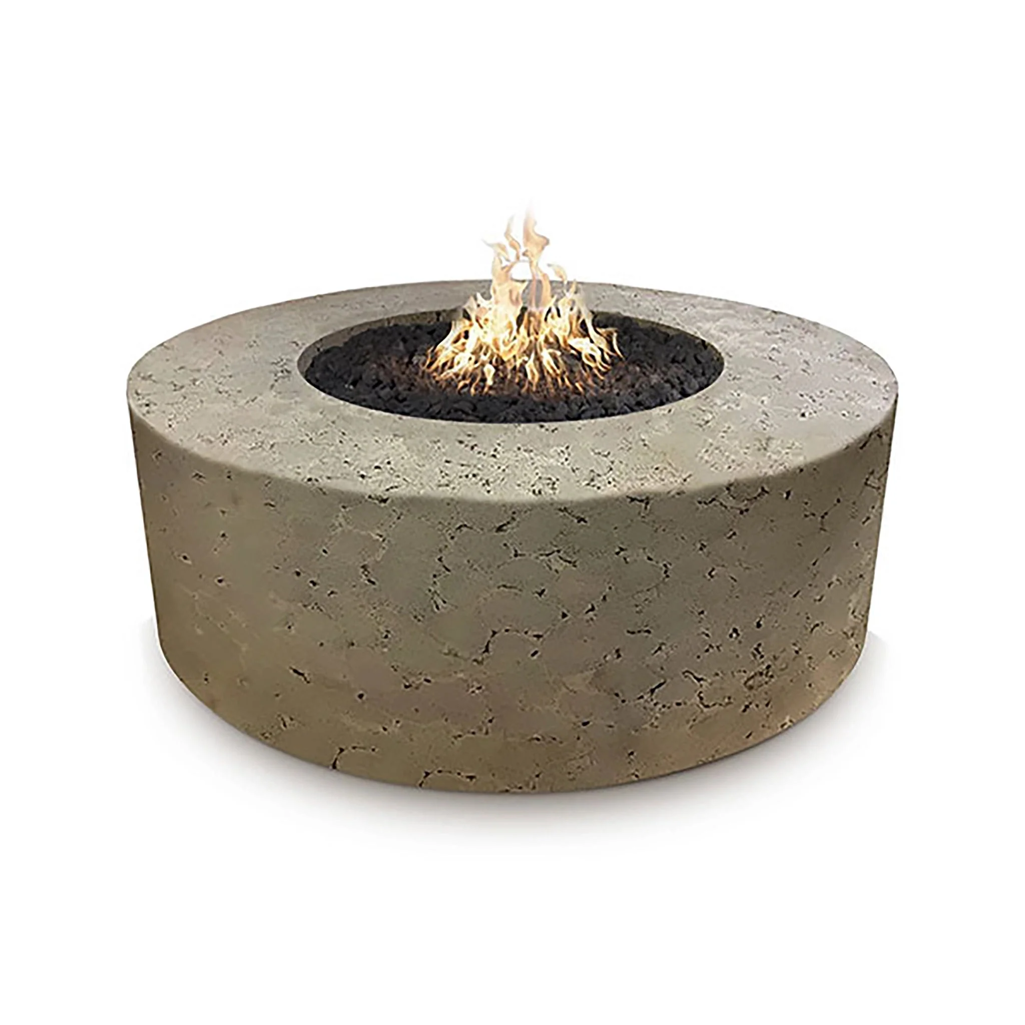 The Outdoor Plus 54" Occasional Height Florence Concrete Gas Fire Pit - Image 10