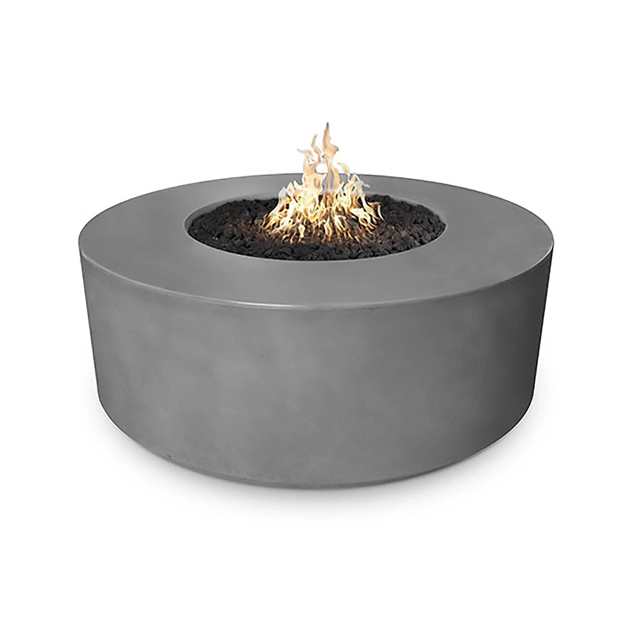 The Outdoor Plus 54" Occasional Height Florence Concrete Gas Fire Pit - Image 11