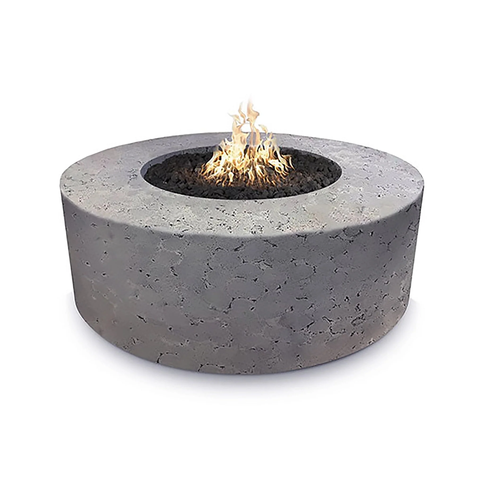 The Outdoor Plus 54" Occasional Height Florence Concrete Gas Fire Pit - Image 13