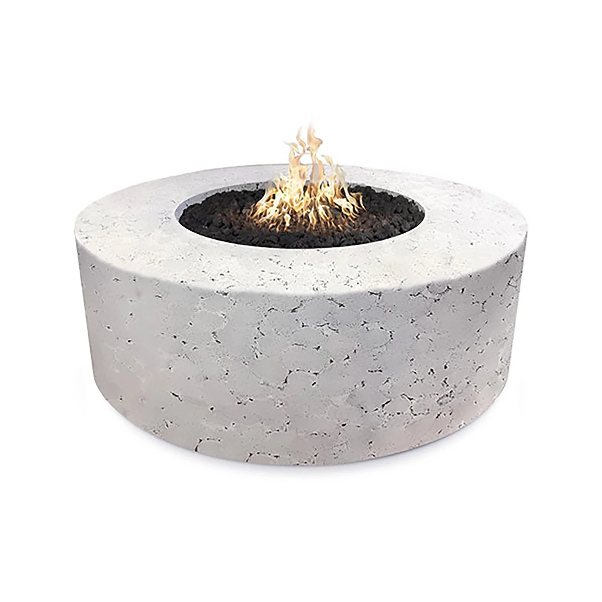 The Outdoor Plus 54" Occasional Height Florence Concrete Gas Fire Pit - Image 14
