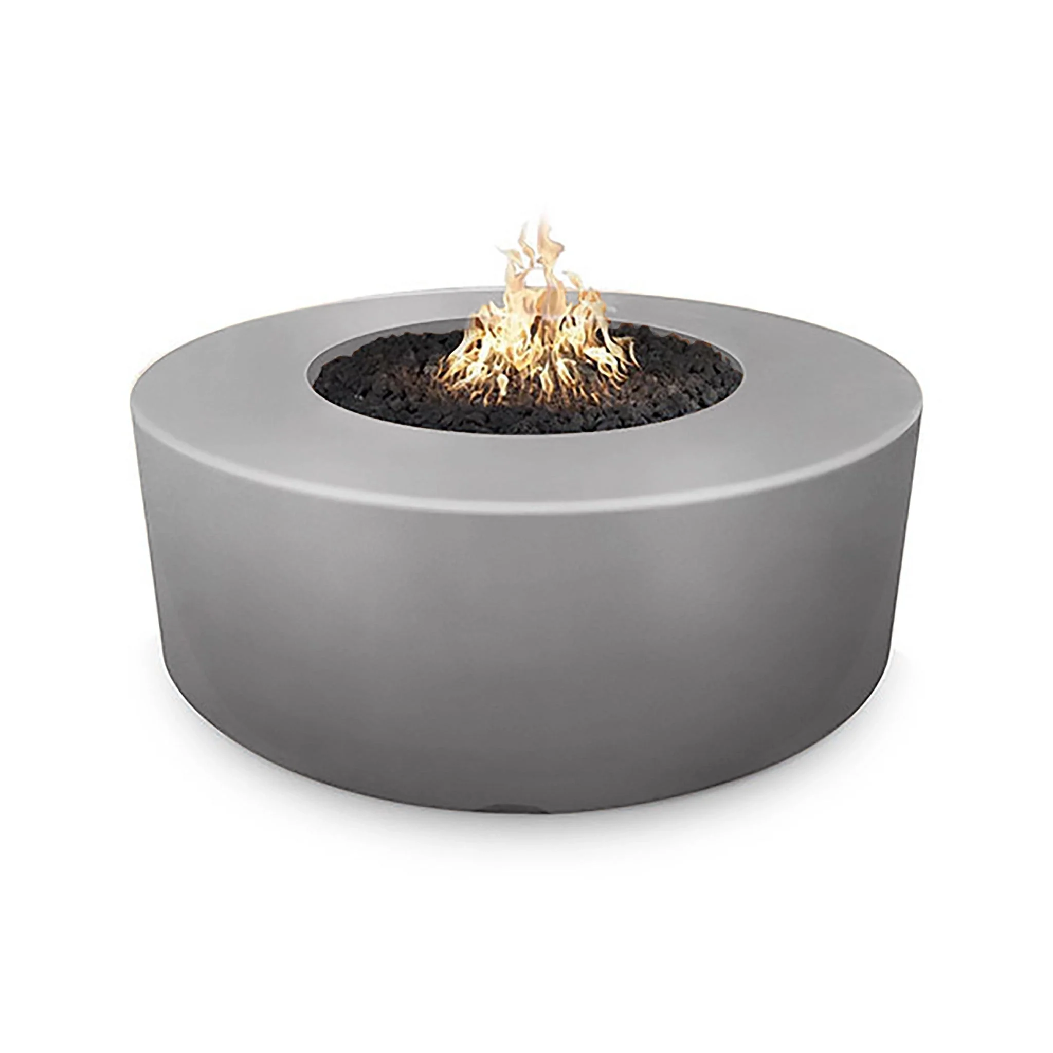 The Outdoor Plus 54" Occasional Height Florence Concrete Gas Fire Pit - Image 15