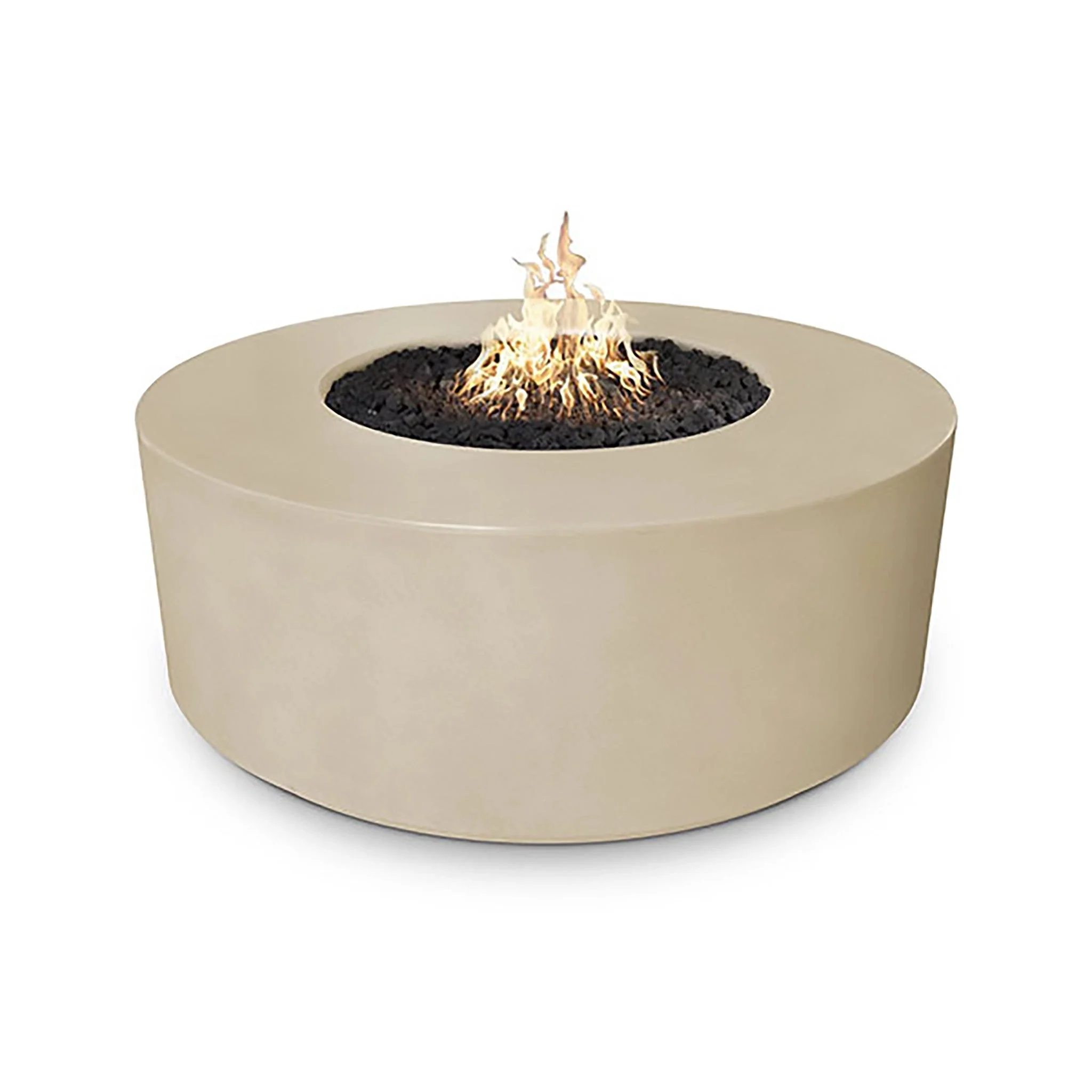 The Outdoor Plus 54" Occasional Height Florence Concrete Gas Fire Pit - Image 17
