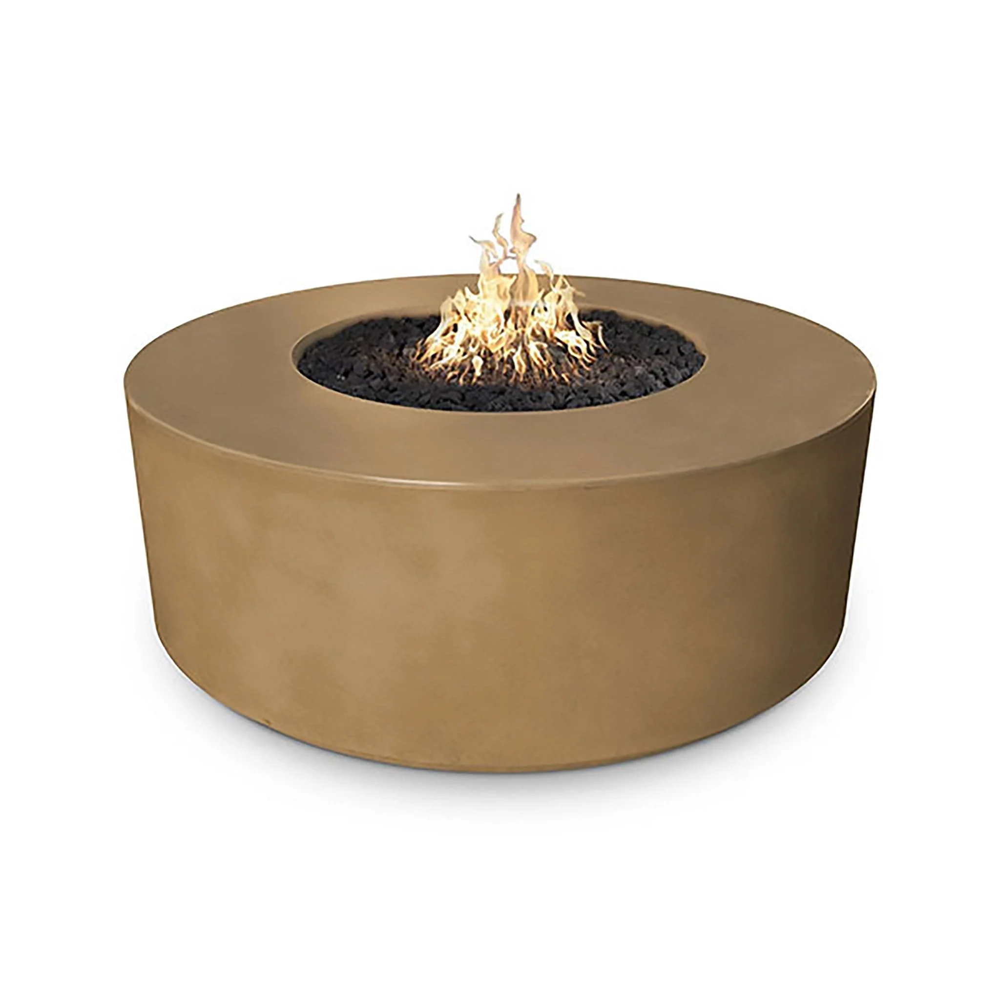 The Outdoor Plus 54" Occasional Height Florence Concrete Gas Fire Pit - Image 4