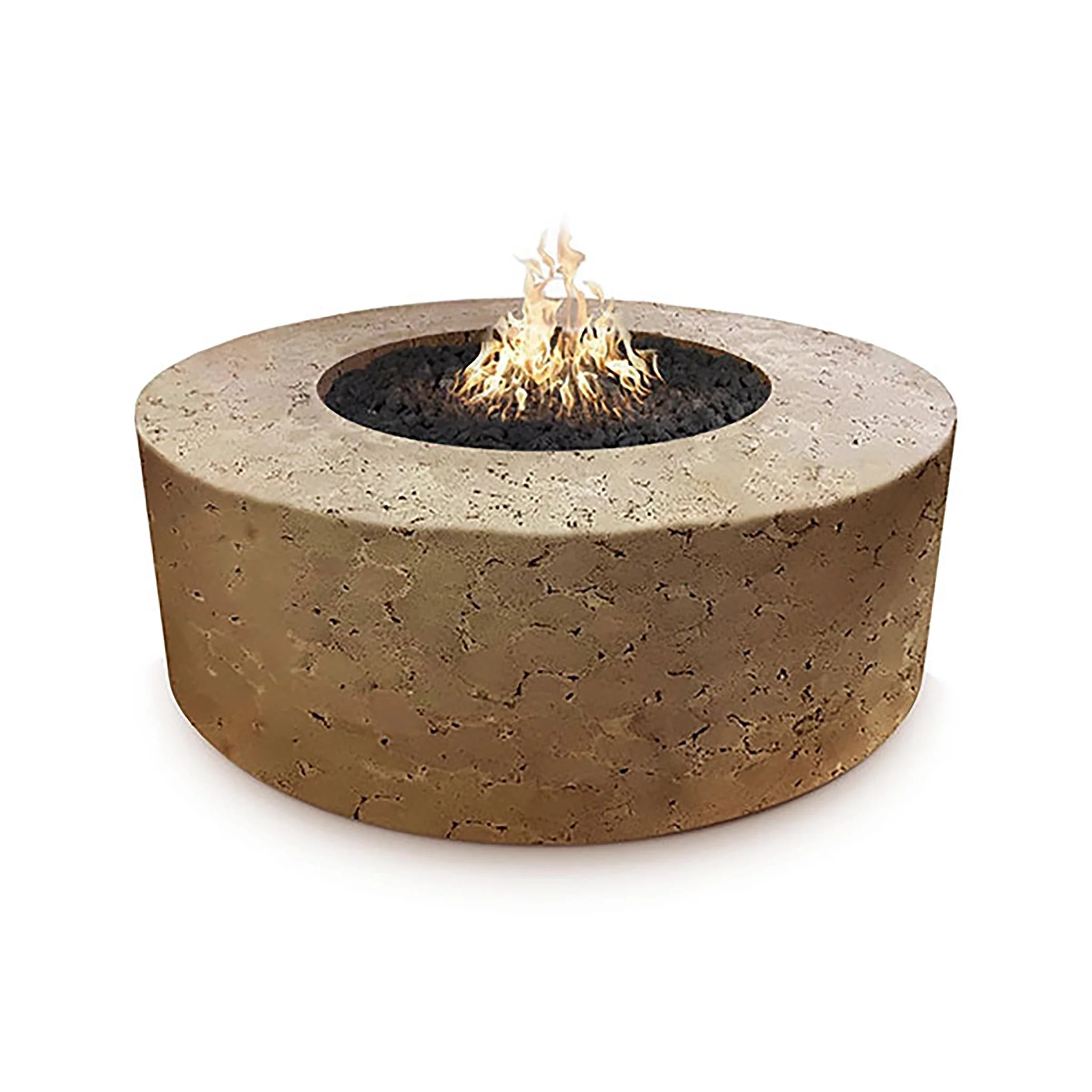 The Outdoor Plus 54" Occasional Height Florence Concrete Gas Fire Pit - Image 7
