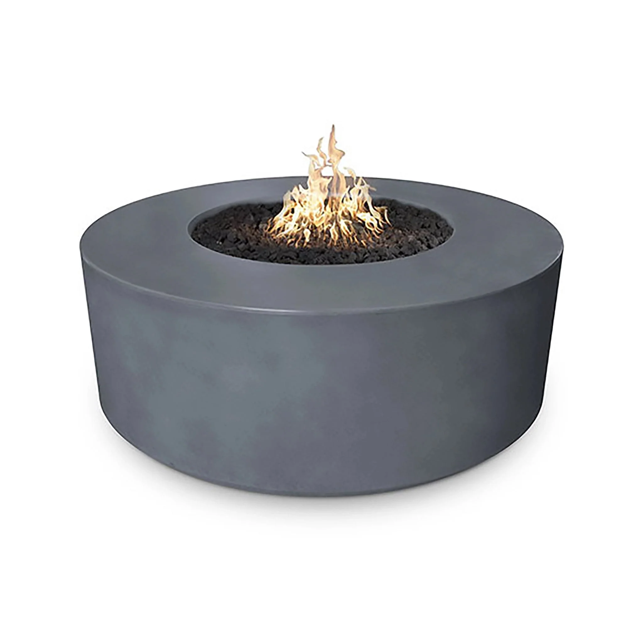 The Outdoor Plus 54" Occasional Height Florence Concrete Gas Fire Pit - Image 9