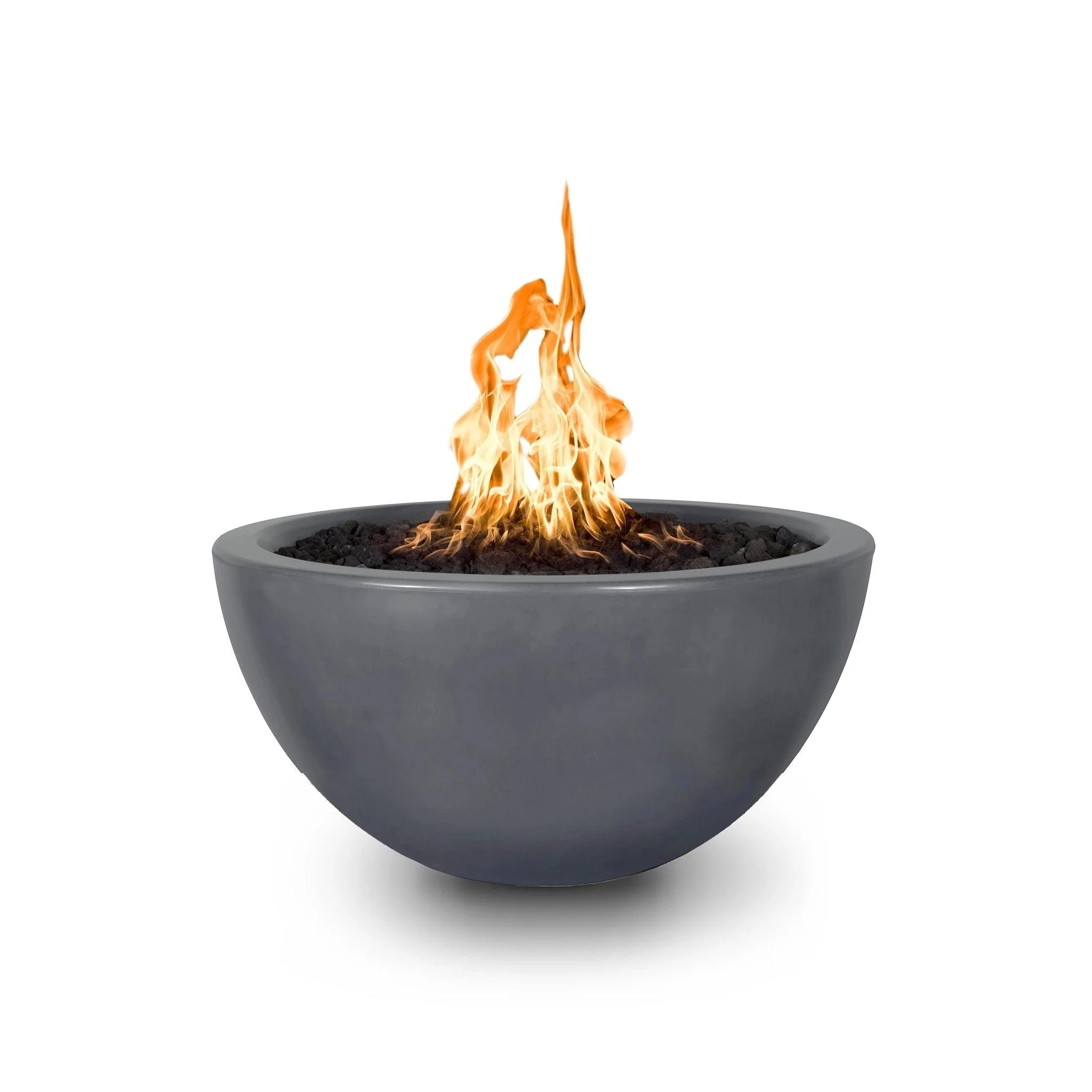 The Outdoor Plus 30" Luna Concrete Gas Fire Pit - Image 11
