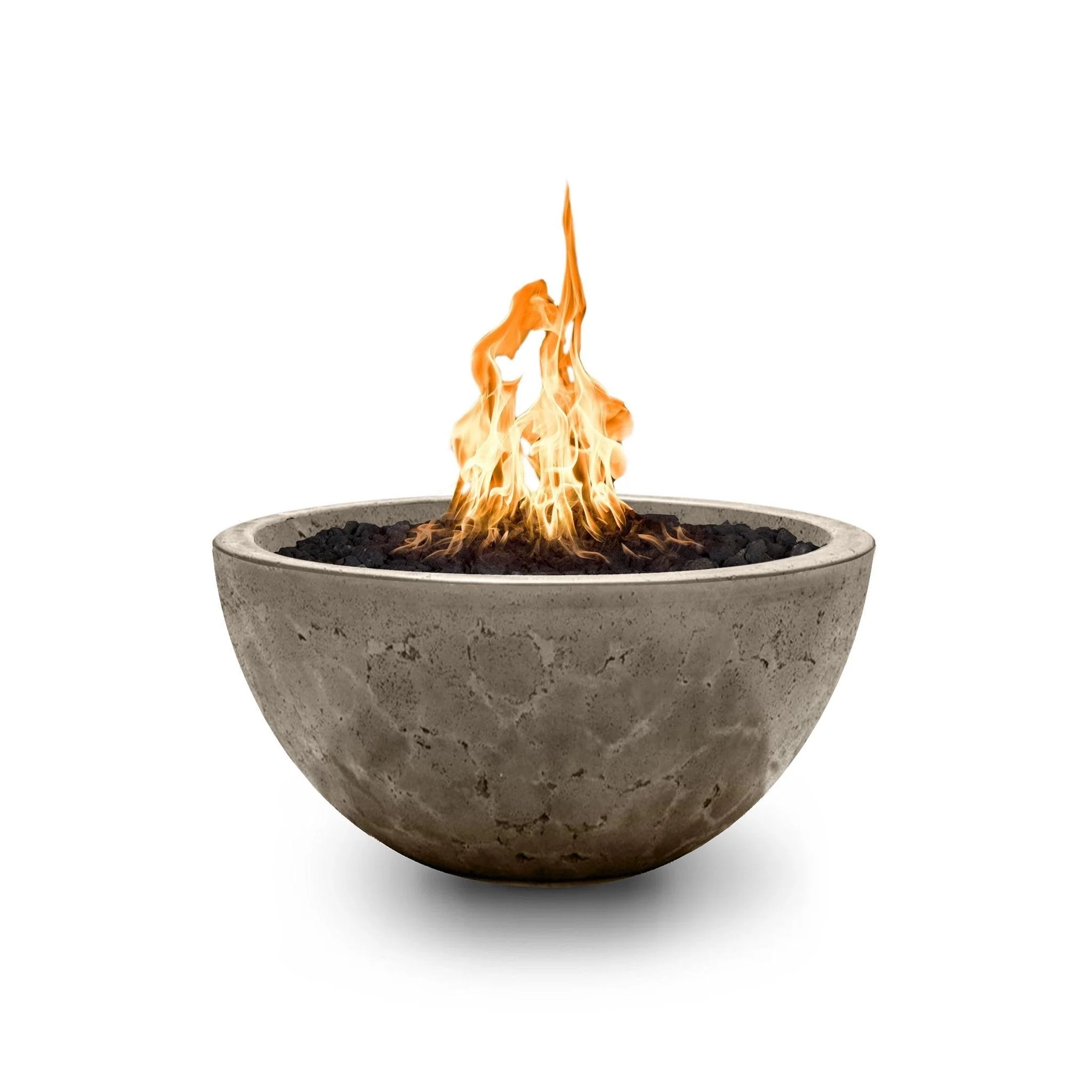 The Outdoor Plus 30" Luna Concrete Gas Fire Pit - Image 12