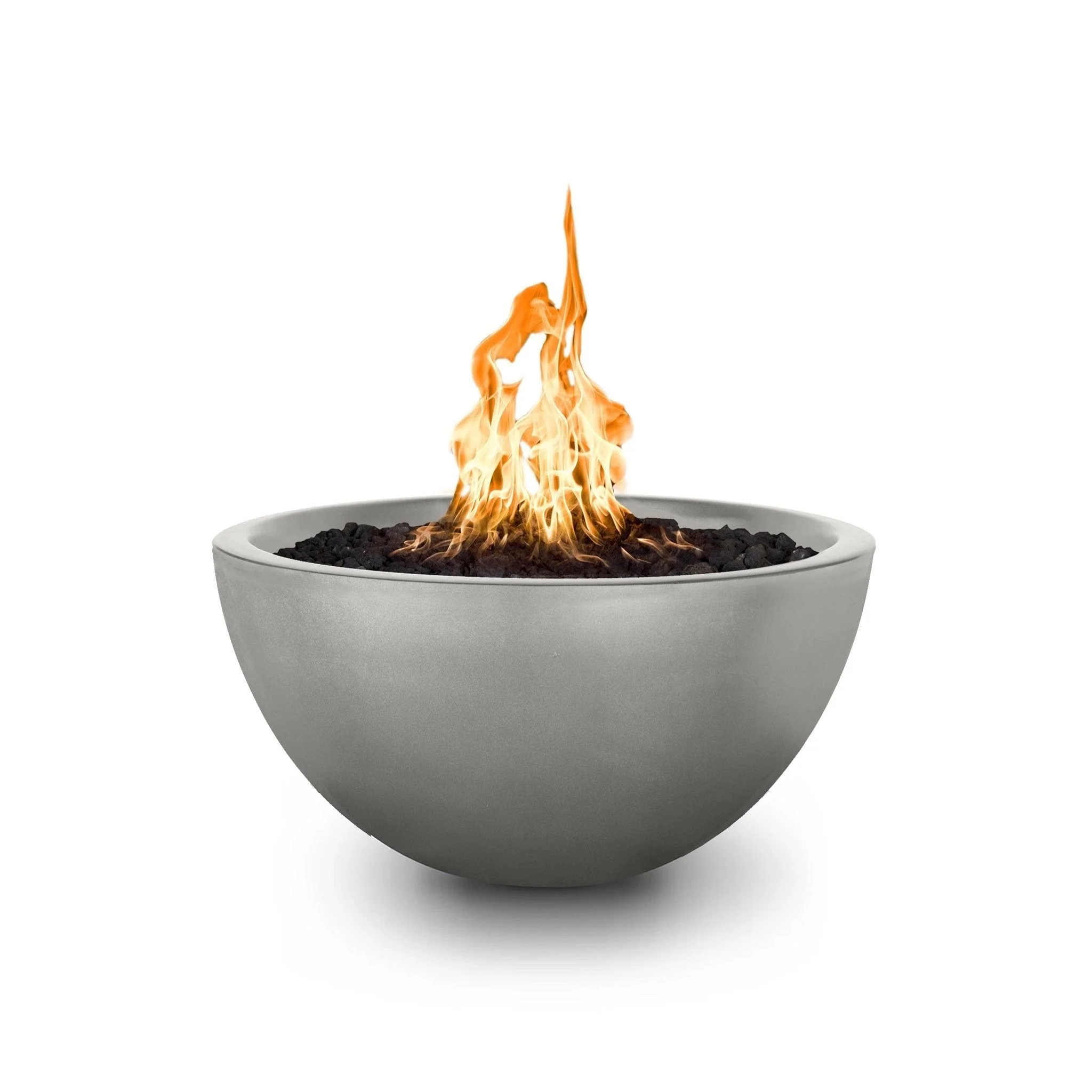 The Outdoor Plus 30" Luna Concrete Gas Fire Pit - Image 17