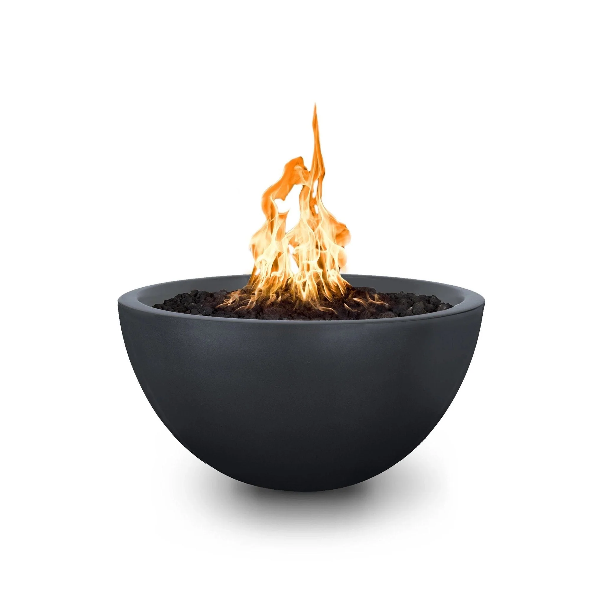 The Outdoor Plus 30" Luna Concrete Gas Fire Pit - Image 18