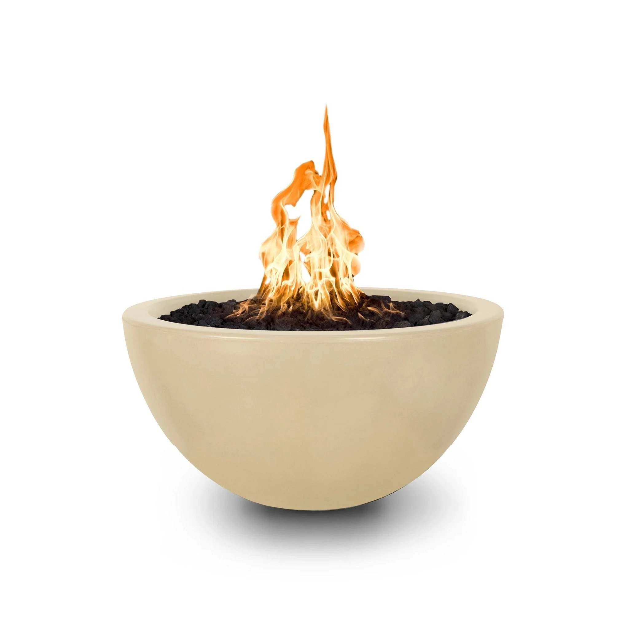 The Outdoor Plus 30" Luna Concrete Gas Fire Pit - Image 19