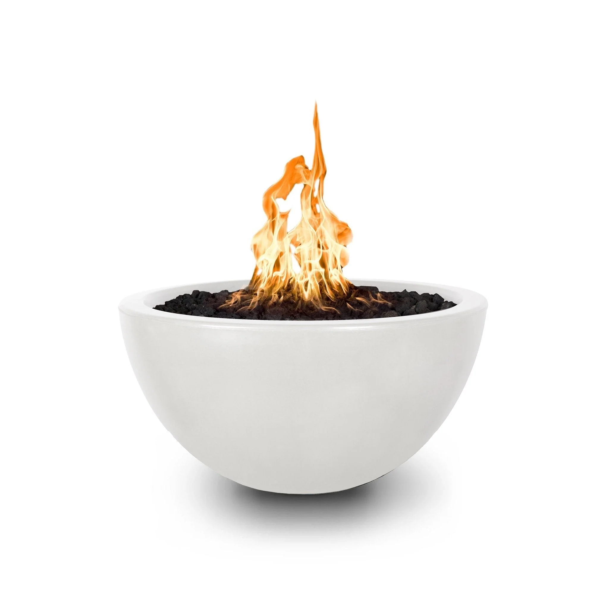 The Outdoor Plus 30" Luna Concrete Gas Fire Pit - Image 20