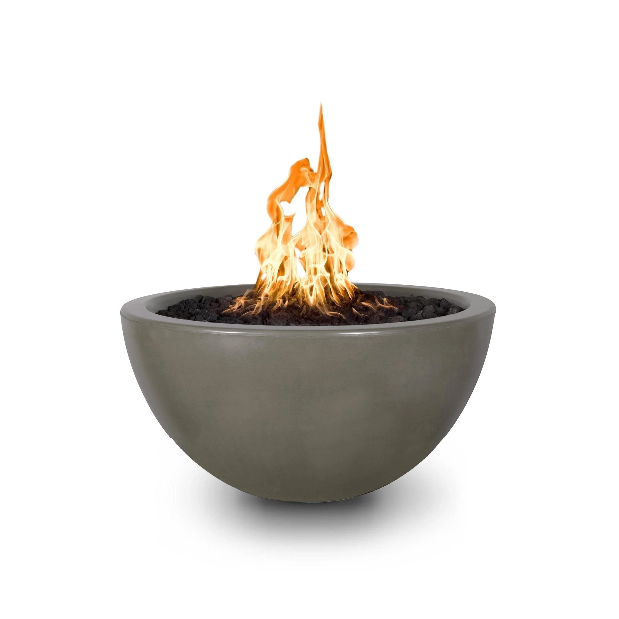 The Outdoor Plus 30" Luna Concrete Gas Fire Pit - Image 3