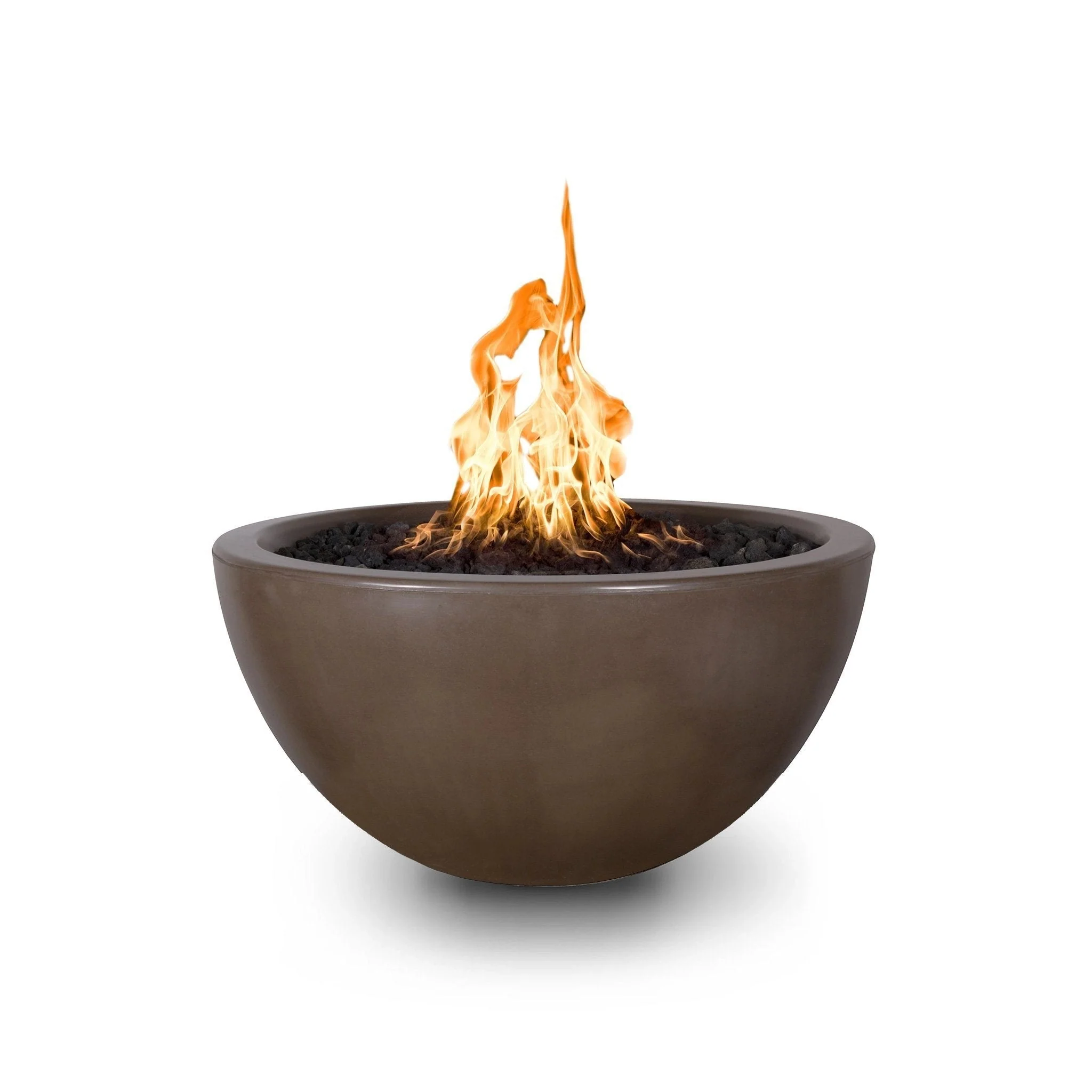 The Outdoor Plus 30" Luna Concrete Gas Fire Pit - Image 8