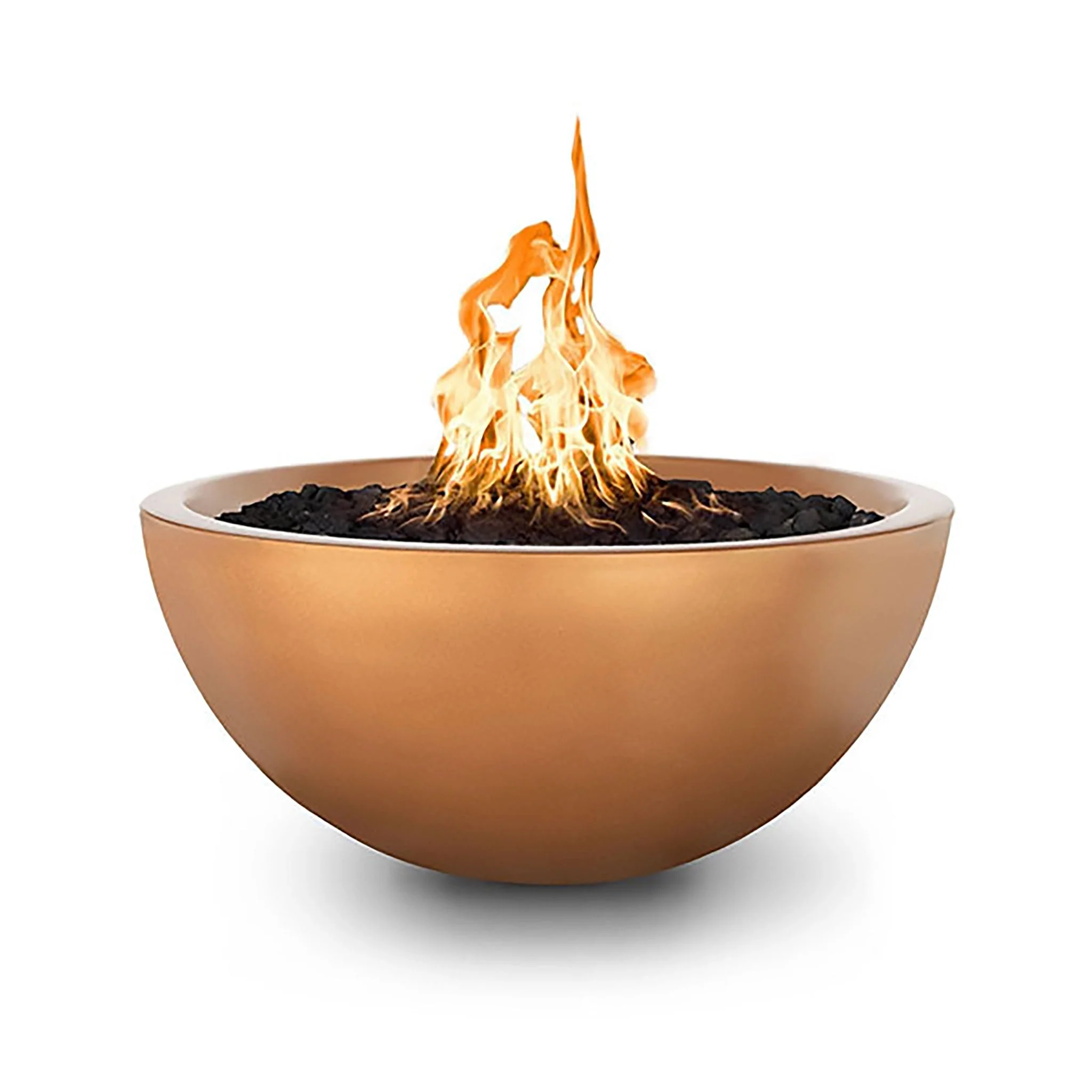 The Outdoor Plus 38" Luna Concrete Gas Fire Pit - Image 10