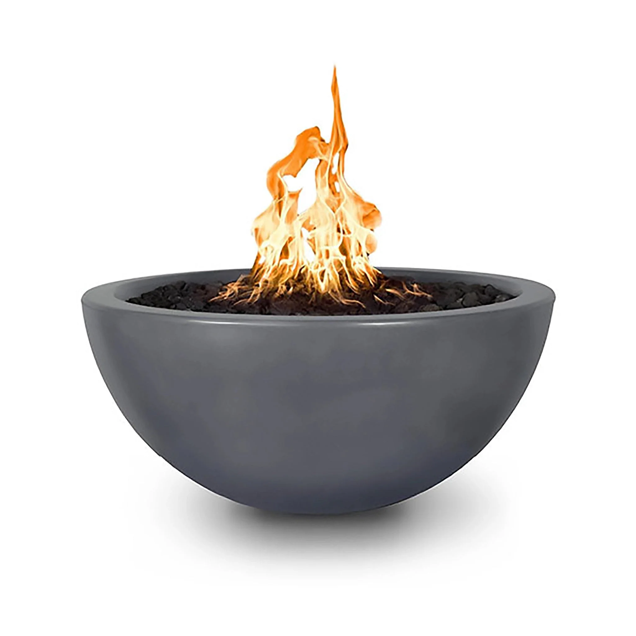 The Outdoor Plus 38" Luna Concrete Gas Fire Pit - Image 11