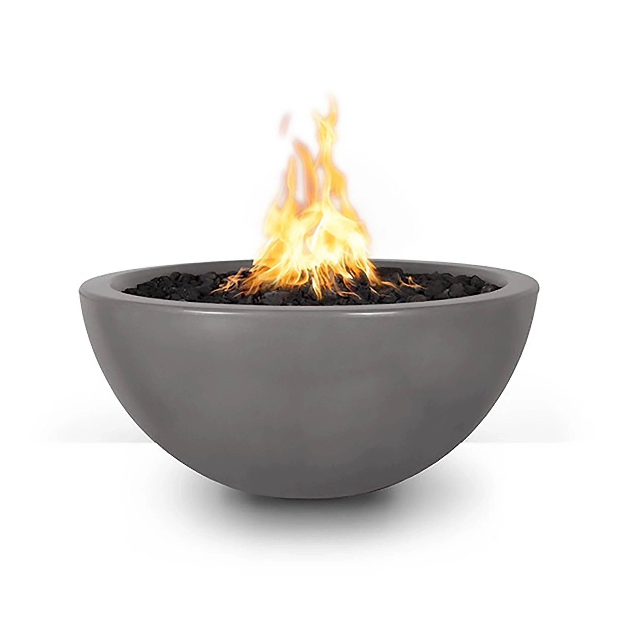 The Outdoor Plus 38" Luna Concrete Gas Fire Pit - Image 13
