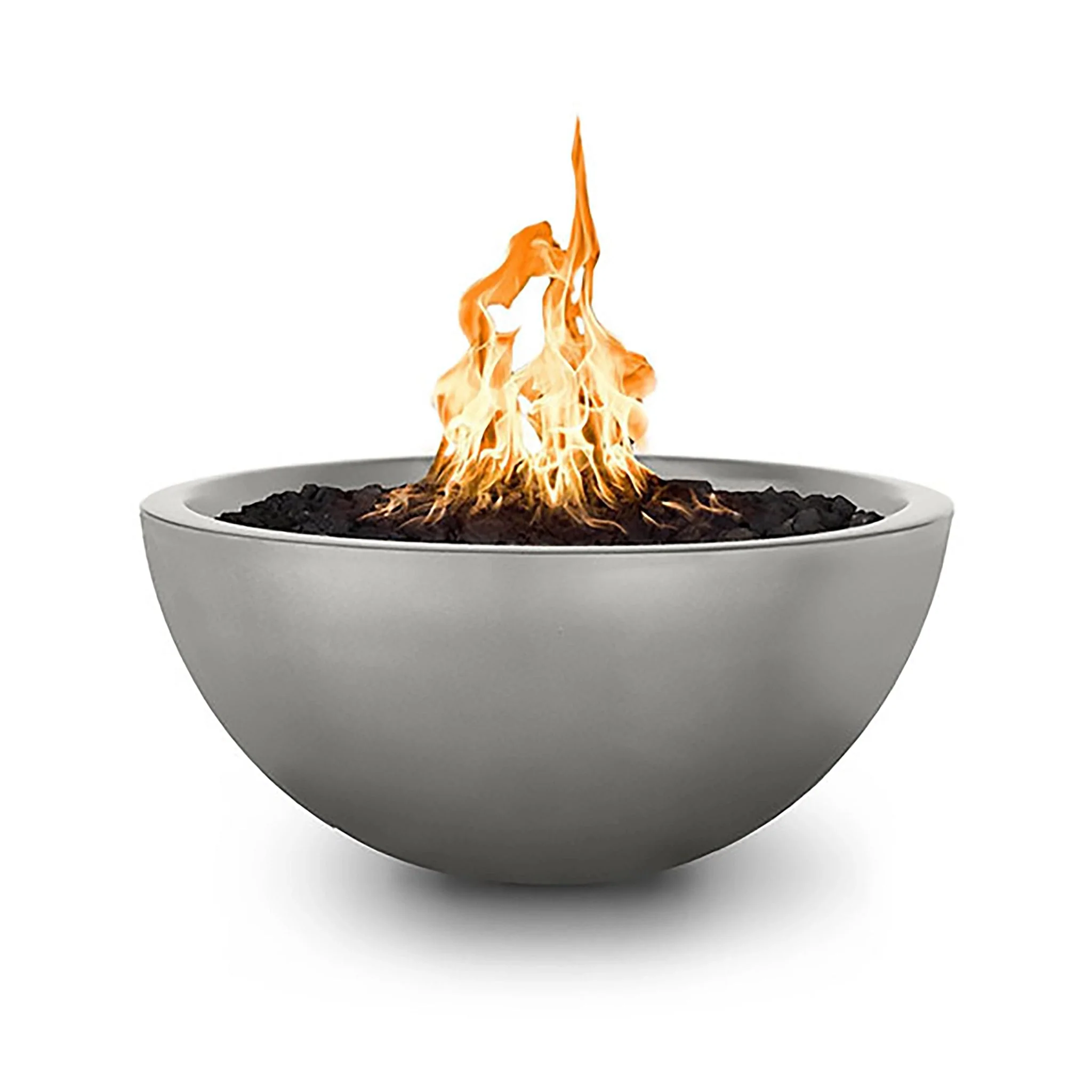 The Outdoor Plus 38" Luna Concrete Gas Fire Pit - Image 17