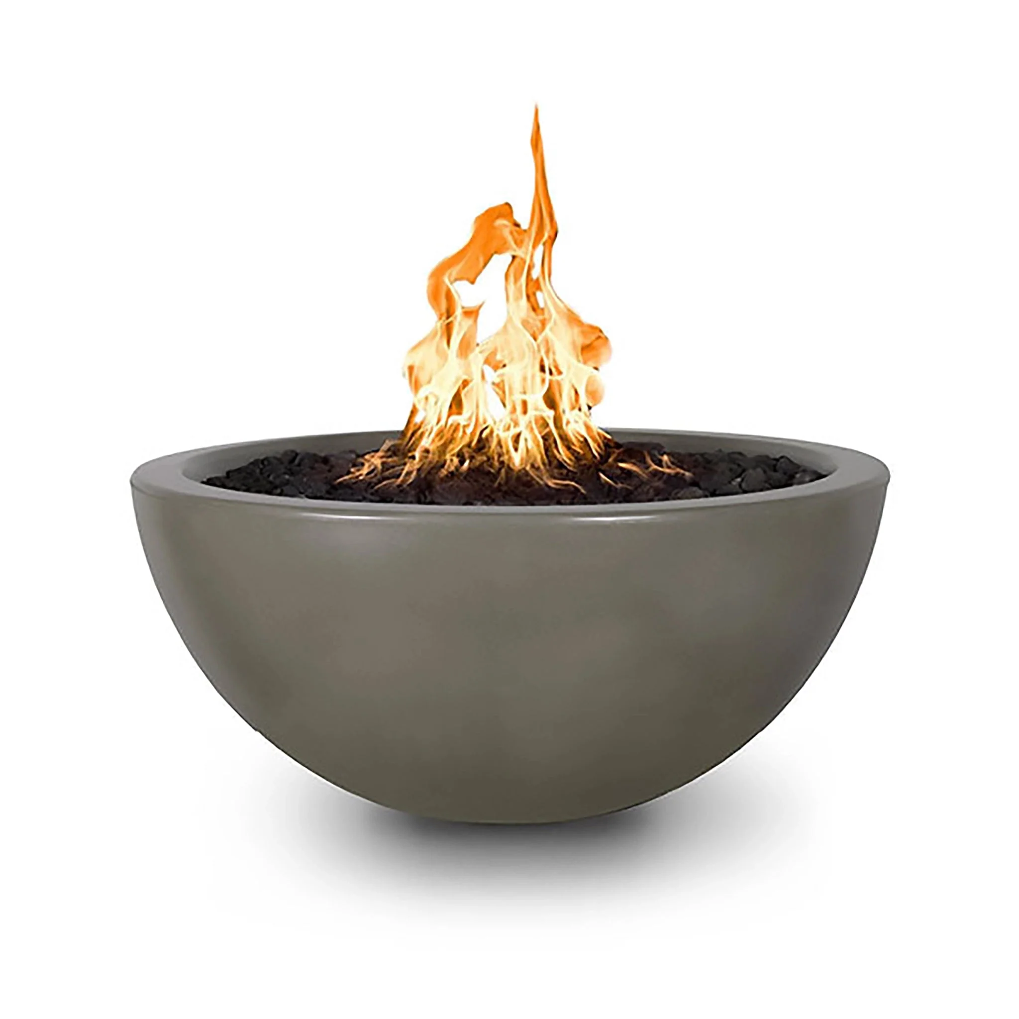 The Outdoor Plus 38" Luna Concrete Gas Fire Pit - Image 3