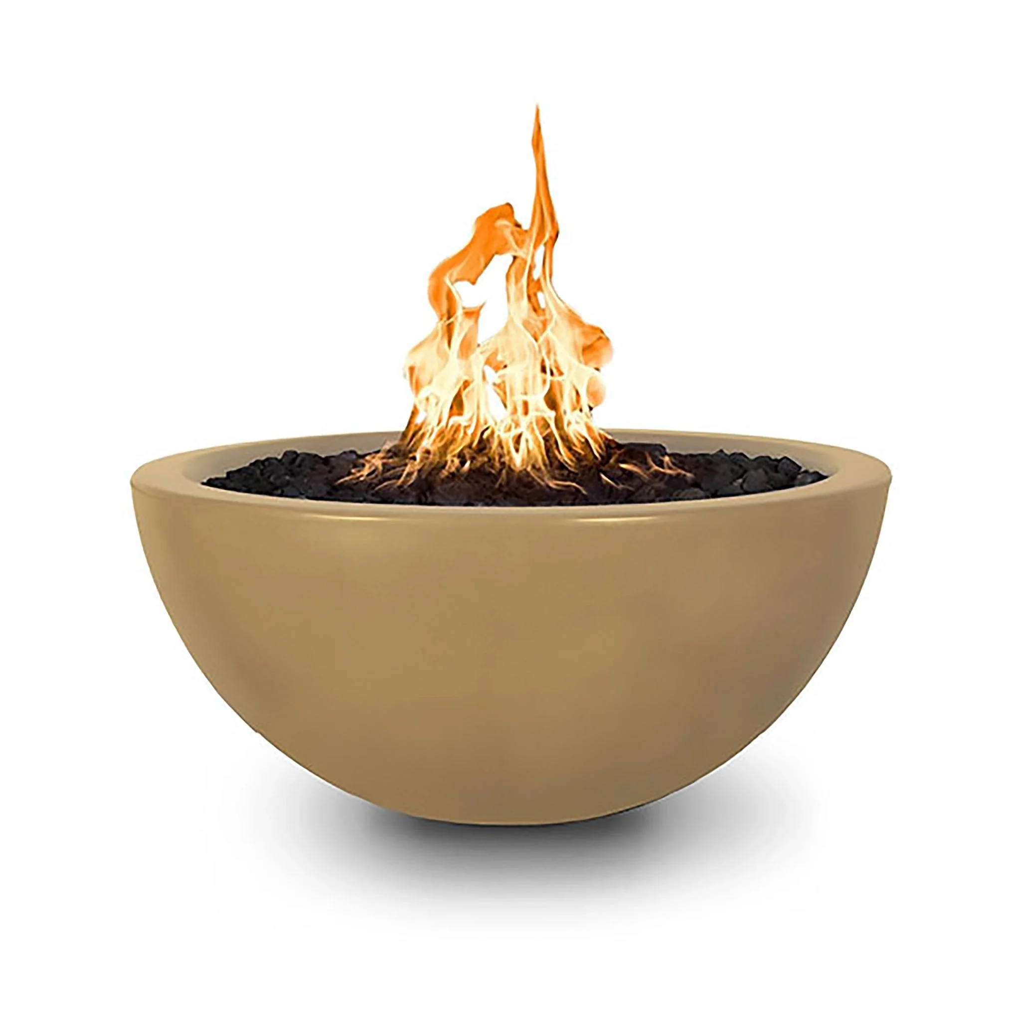 The Outdoor Plus 38" Luna Concrete Gas Fire Pit - Image 6