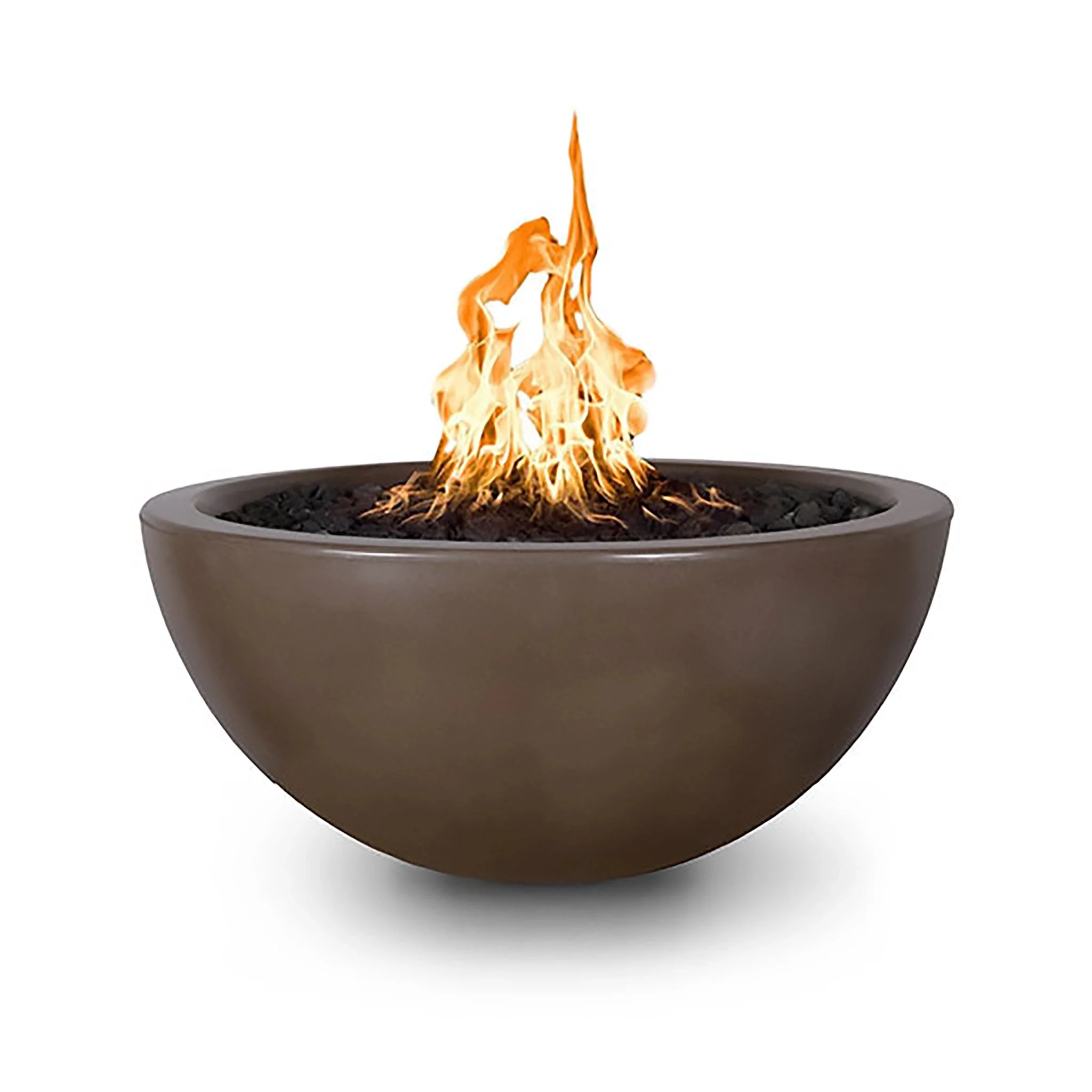 The Outdoor Plus 38" Luna Concrete Gas Fire Pit - Image 8