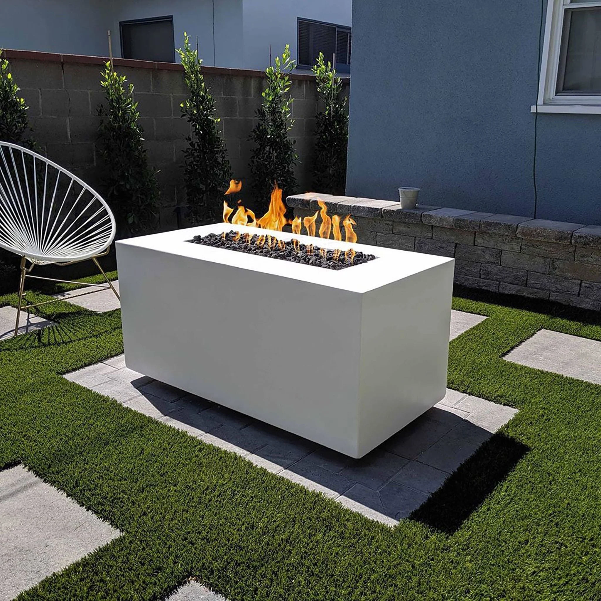 The Outdoor Plus 60" Pismo Concrete Gas Fire Pit - Image 20