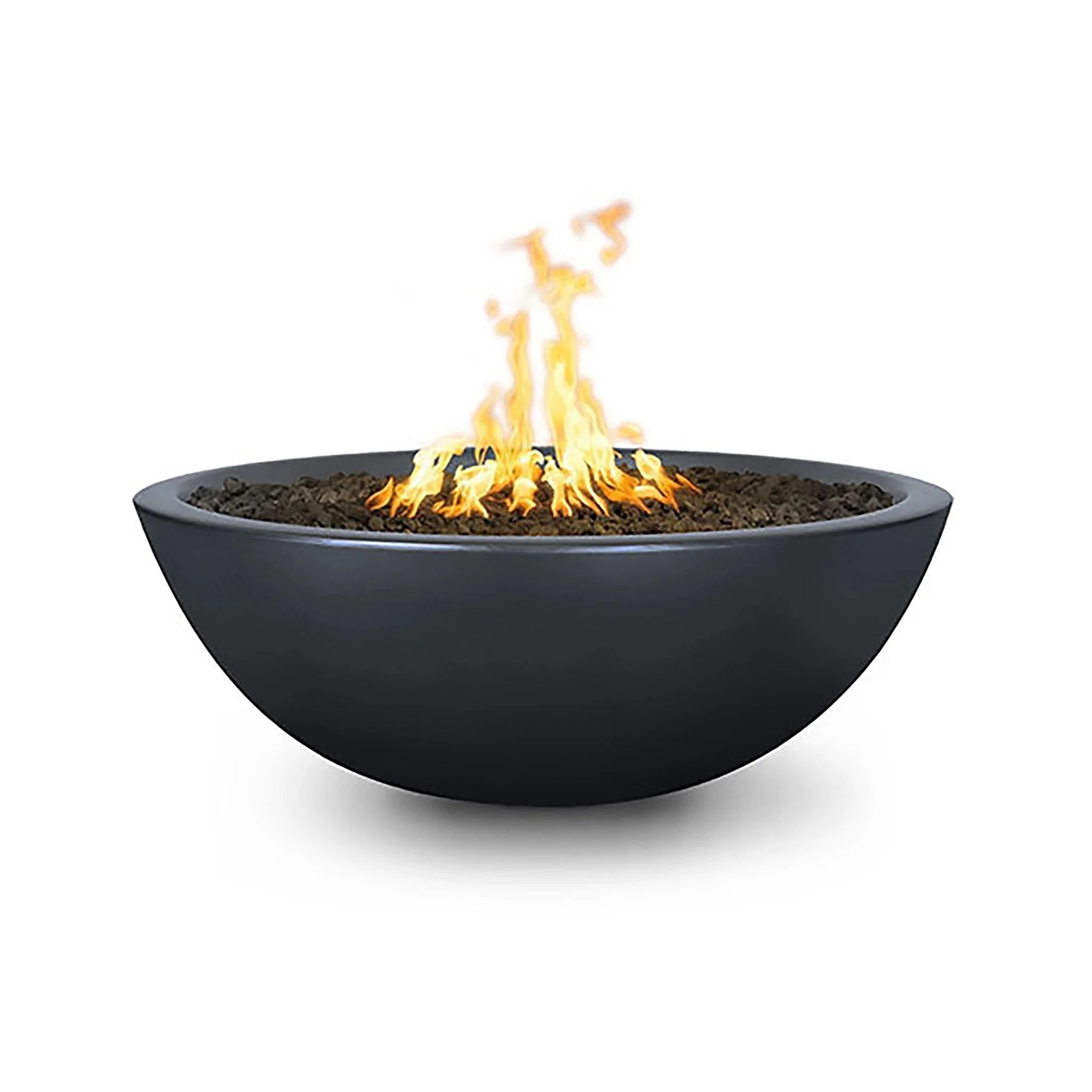 48" Sedona Round Concrete Gas Fire Pit by The Outdoor Plus - Image 19