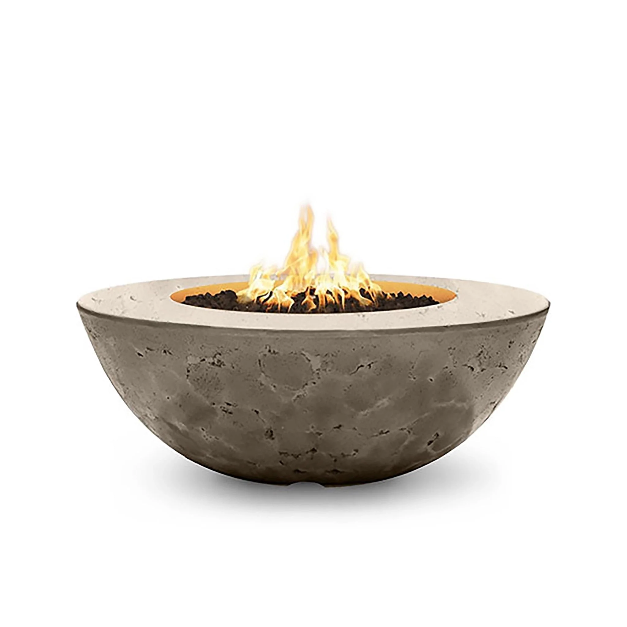 The Outdoor Plus 48" Sedona Wide Ledge Concrete Gas Fire Pit - Image 10