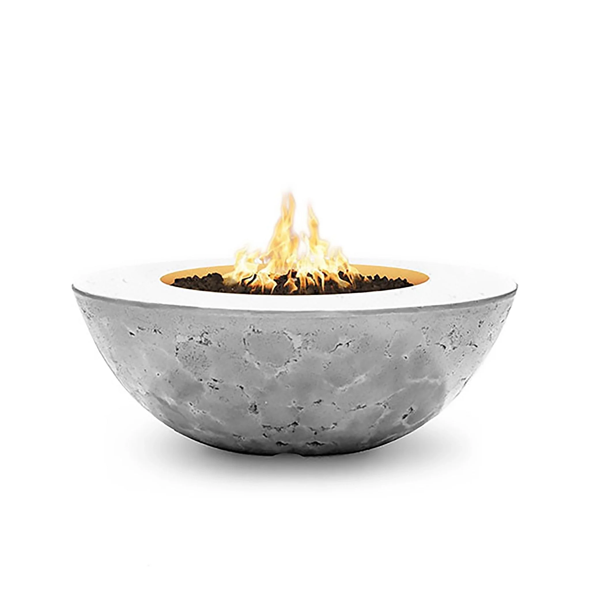 The Outdoor Plus 48" Sedona Wide Ledge Concrete Gas Fire Pit - Image 14