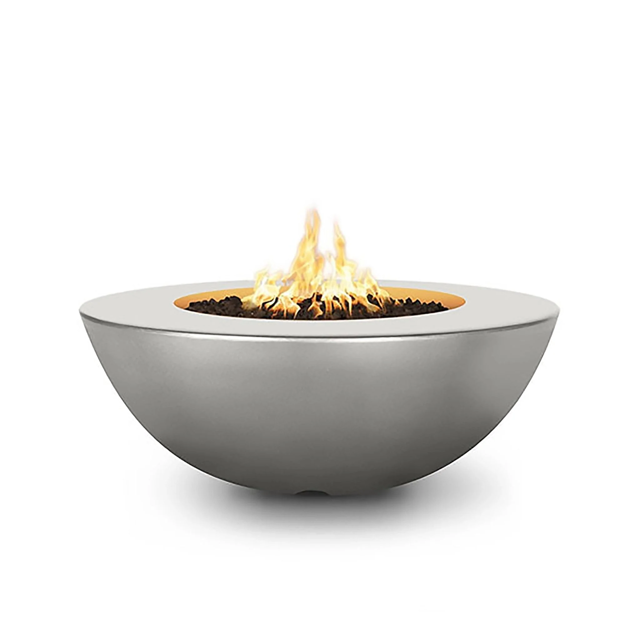 The Outdoor Plus 48" Sedona Wide Ledge Concrete Gas Fire Pit - Image 15