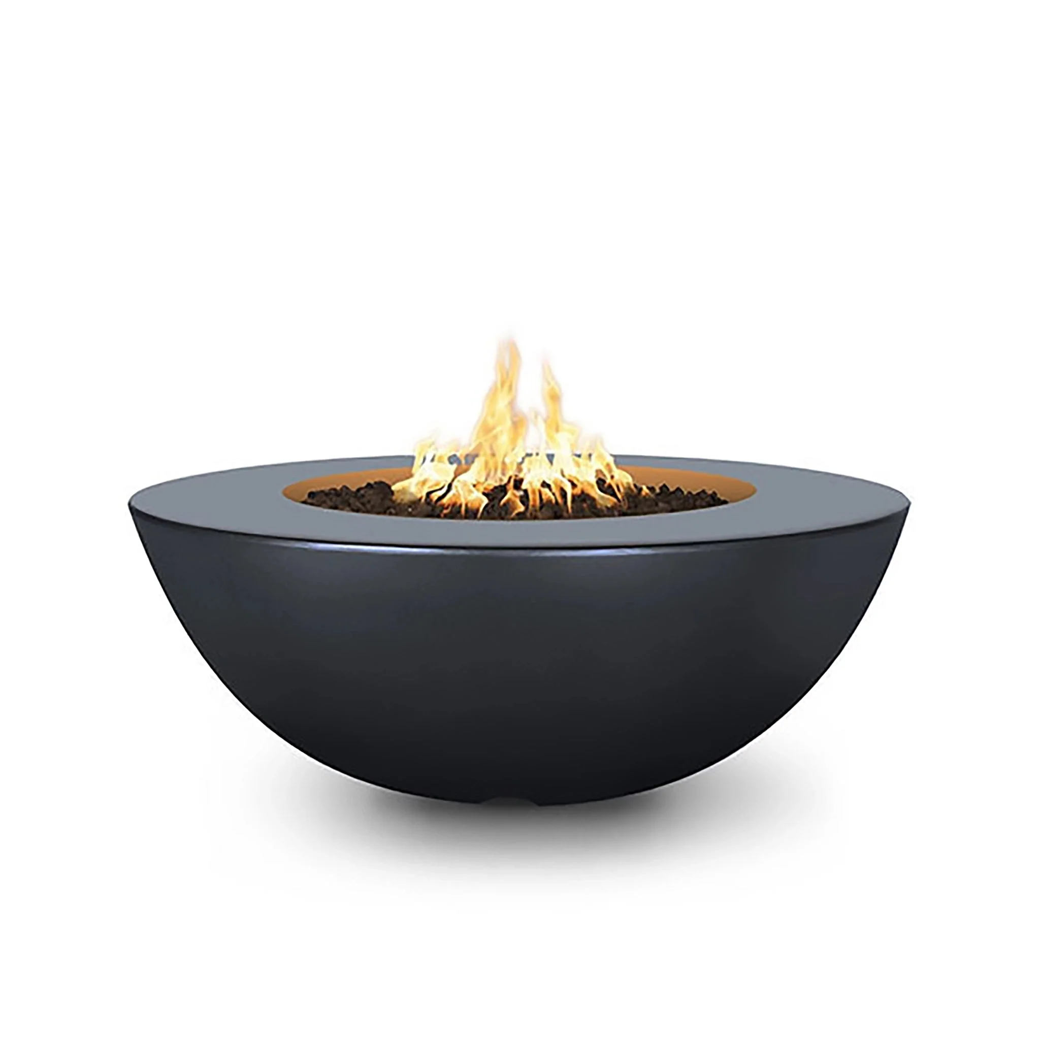 The Outdoor Plus 48" Sedona Wide Ledge Concrete Gas Fire Pit - Image 16