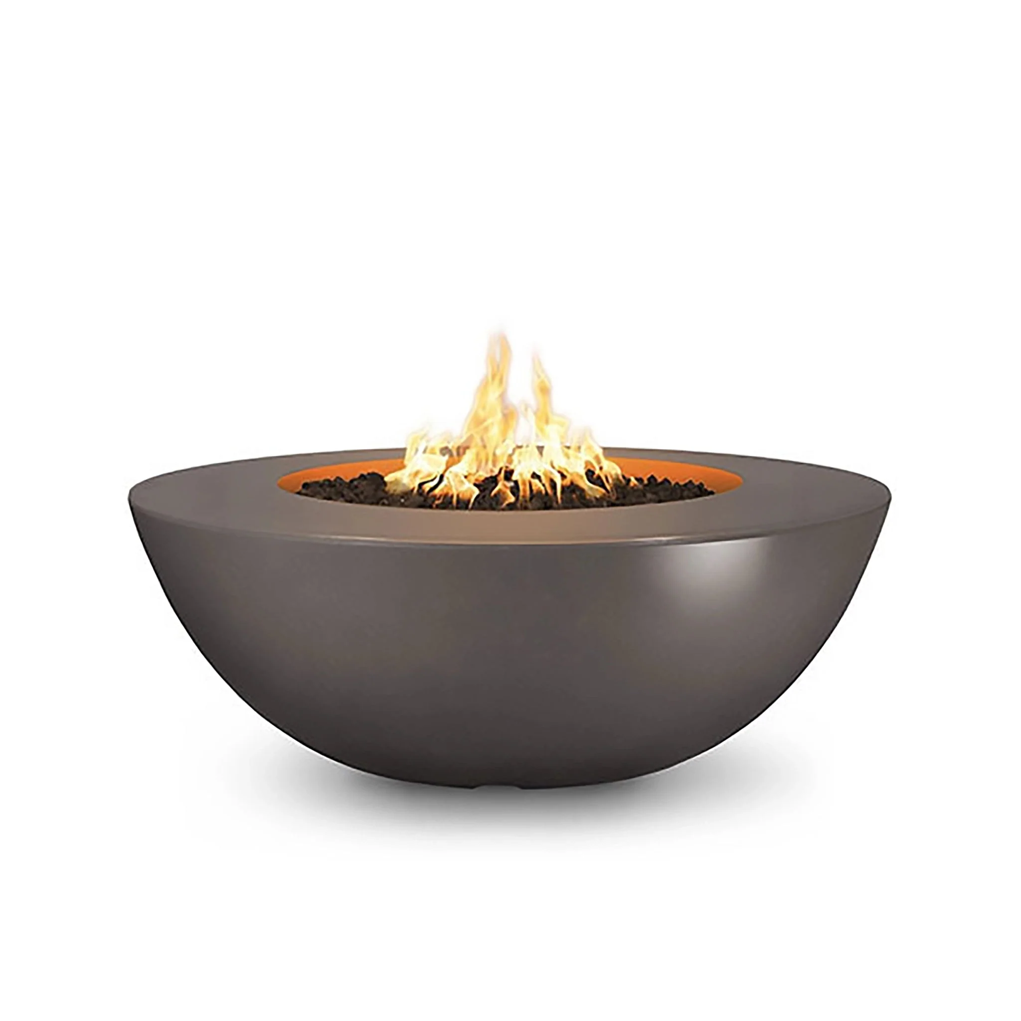 The Outdoor Plus 48" Sedona Wide Ledge Concrete Gas Fire Pit - Image 6