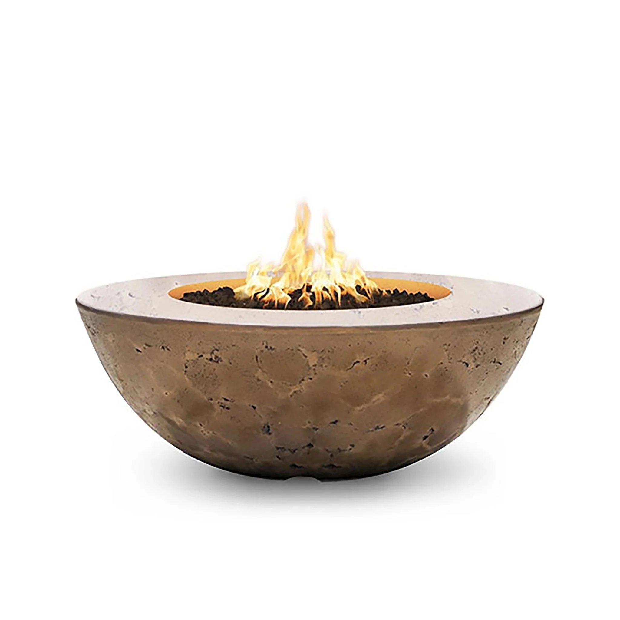 The Outdoor Plus 48" Sedona Wide Ledge Concrete Gas Fire Pit - Image 7