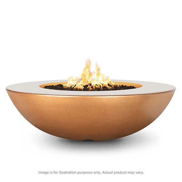 The Outdoor Plus 60" Sedona Wide Ledge Concrete Gas Fire Pit - Image 30
