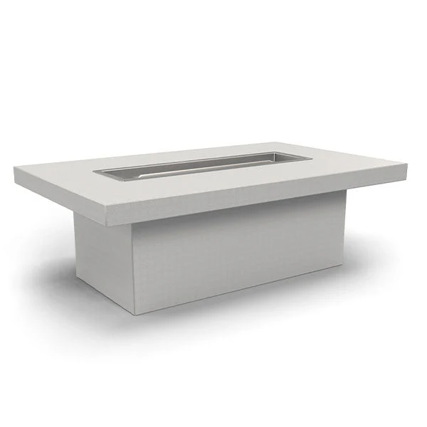 The Outdoor Plus Unfinished Rectangular Fire Pit Table for DIY - Image 11