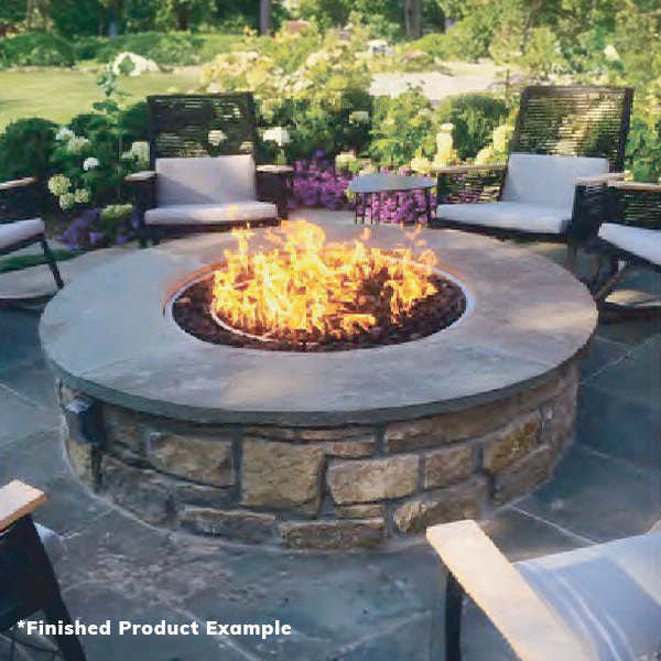 The Outdoor Plus Unfinished Rectangular Fire Pit Table for DIY - Image 13