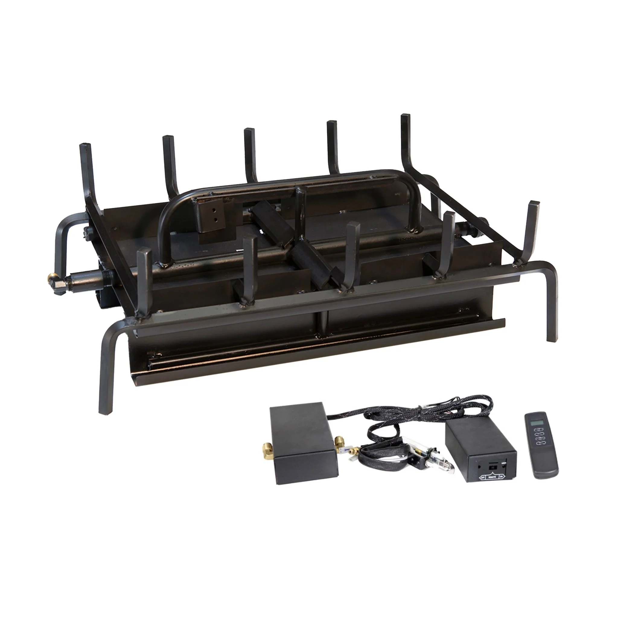 Triple Gas Logs Burner - See Thru 24" by Grand Canyon Gas Logs - Image 4