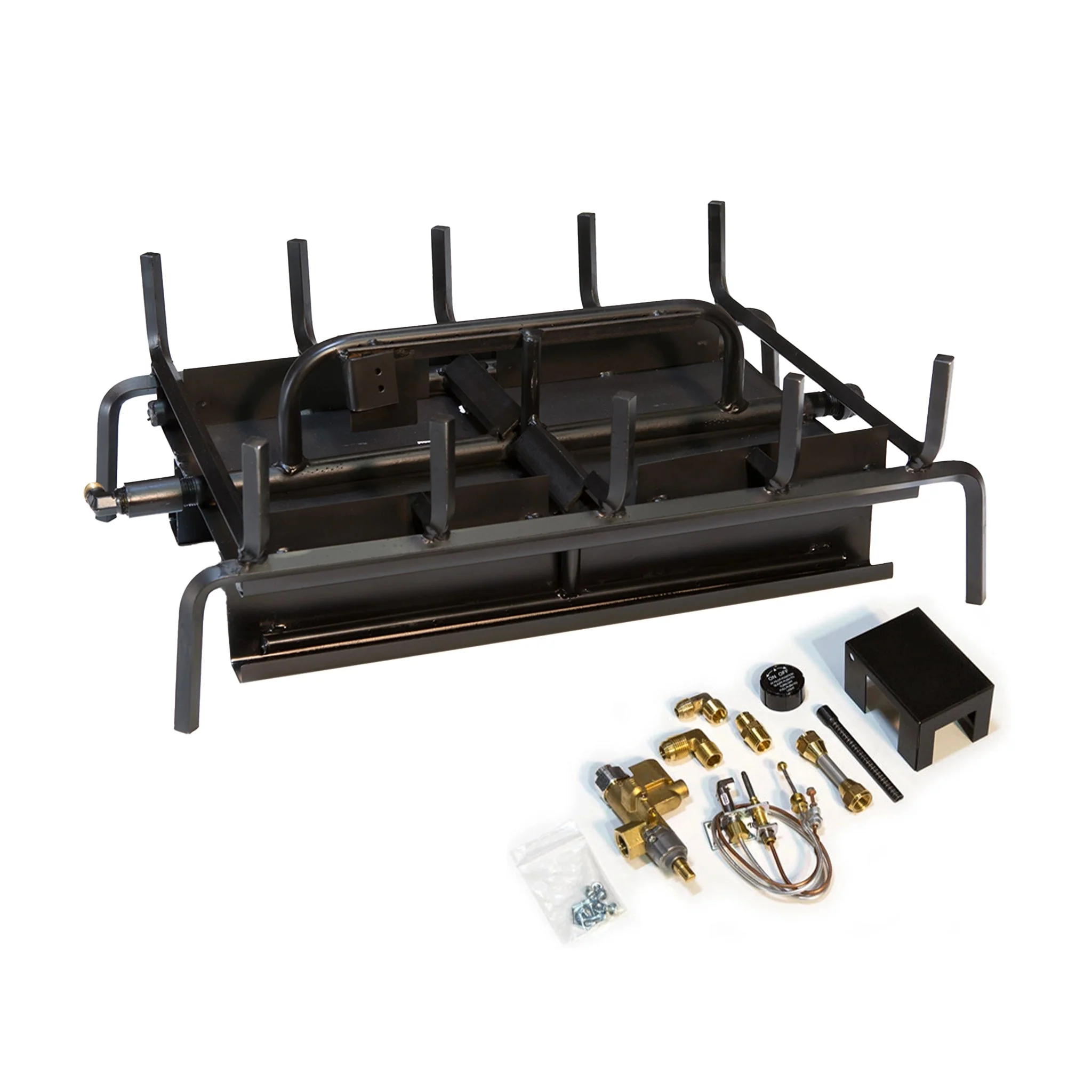 Triple Gas Logs Burner - See Thru 30" by Grand Canyon Gas Logs - Image 6